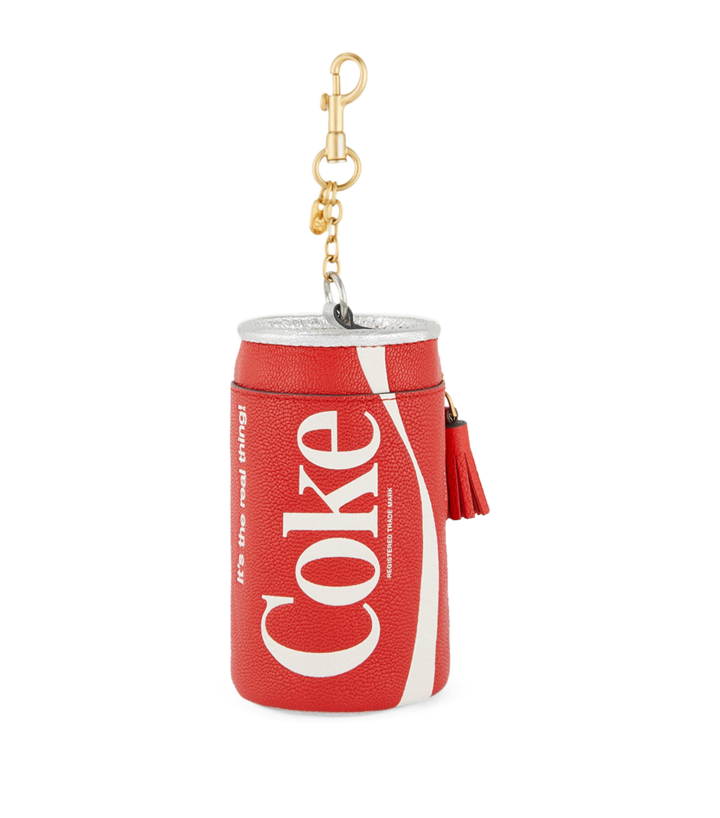 x Coca-Cola Leather Coin Purse BRIGHT RED Image 1
