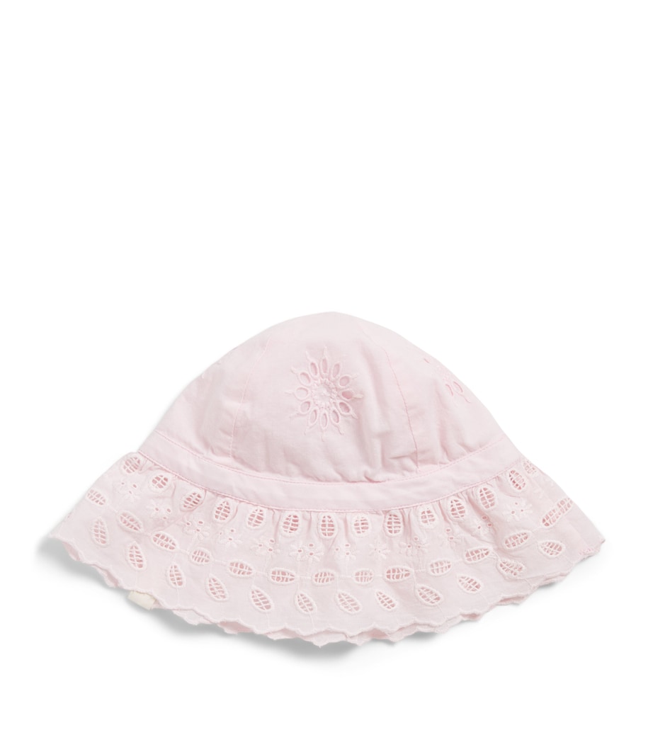 Louise Misha Cotton Embroidered Bucket Hat Schffl Image 1