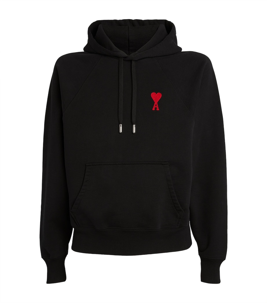 AMI Paris Mens Ami de Coeur Hoodie Image 1