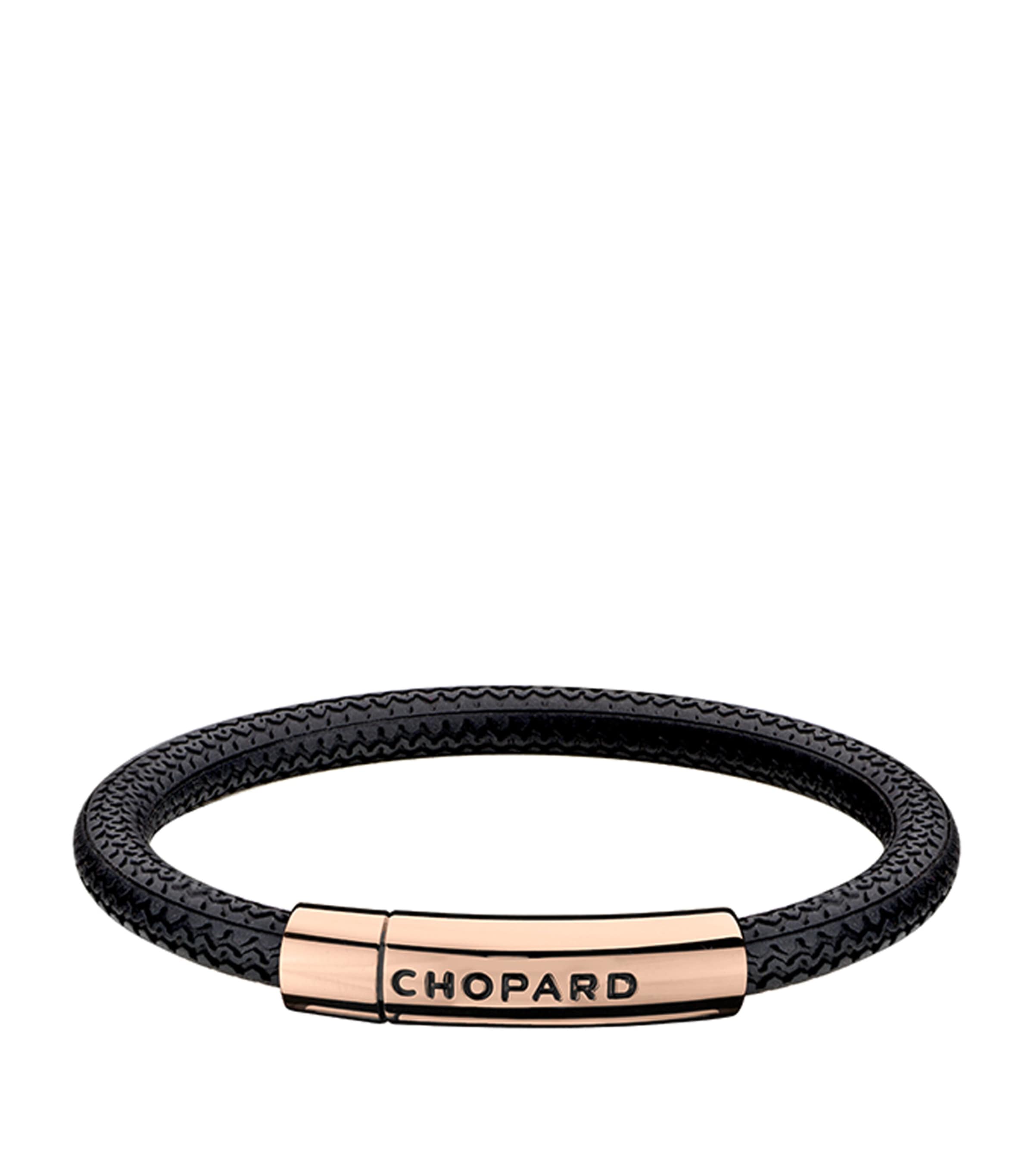 Chopard Rubber Mille Miglia Bracelet In Black