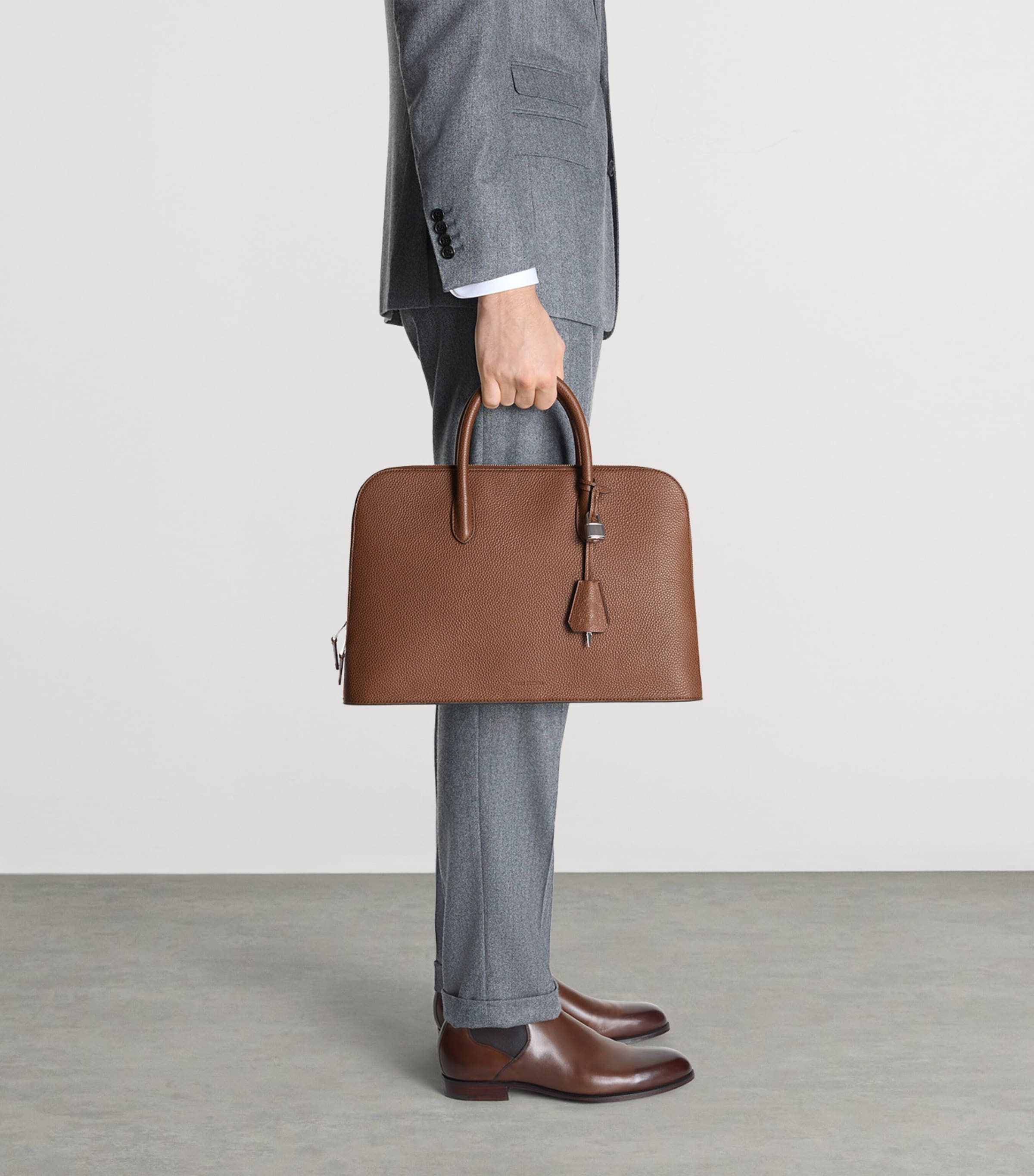 Dunhill Leather Bourdon 41 Briefcase Image 2