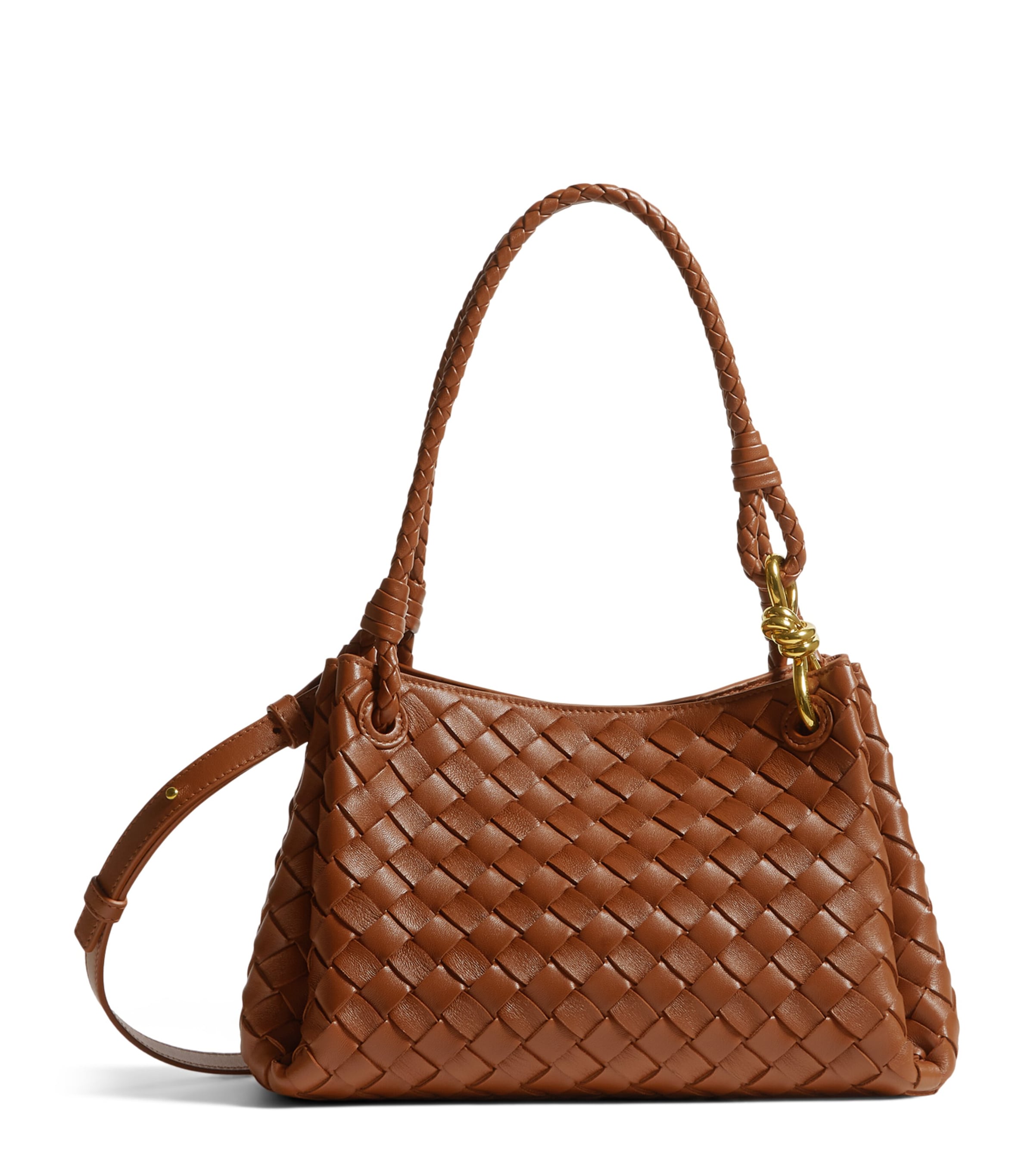 Bottega Veneta Leather Parachute Shoulder Bag Image 1