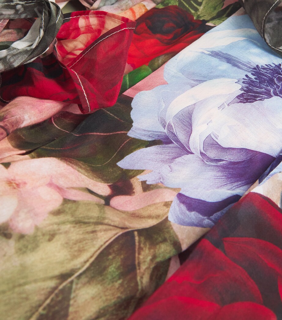 Cotton-Silk Haven Bustier Top K626 STORM FLORAL SM Image 5