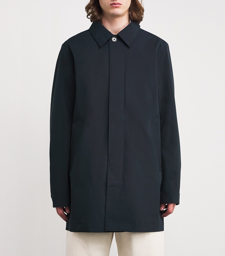 Waterproof Kim Overcoat NAVY BLUE #200 Image 3