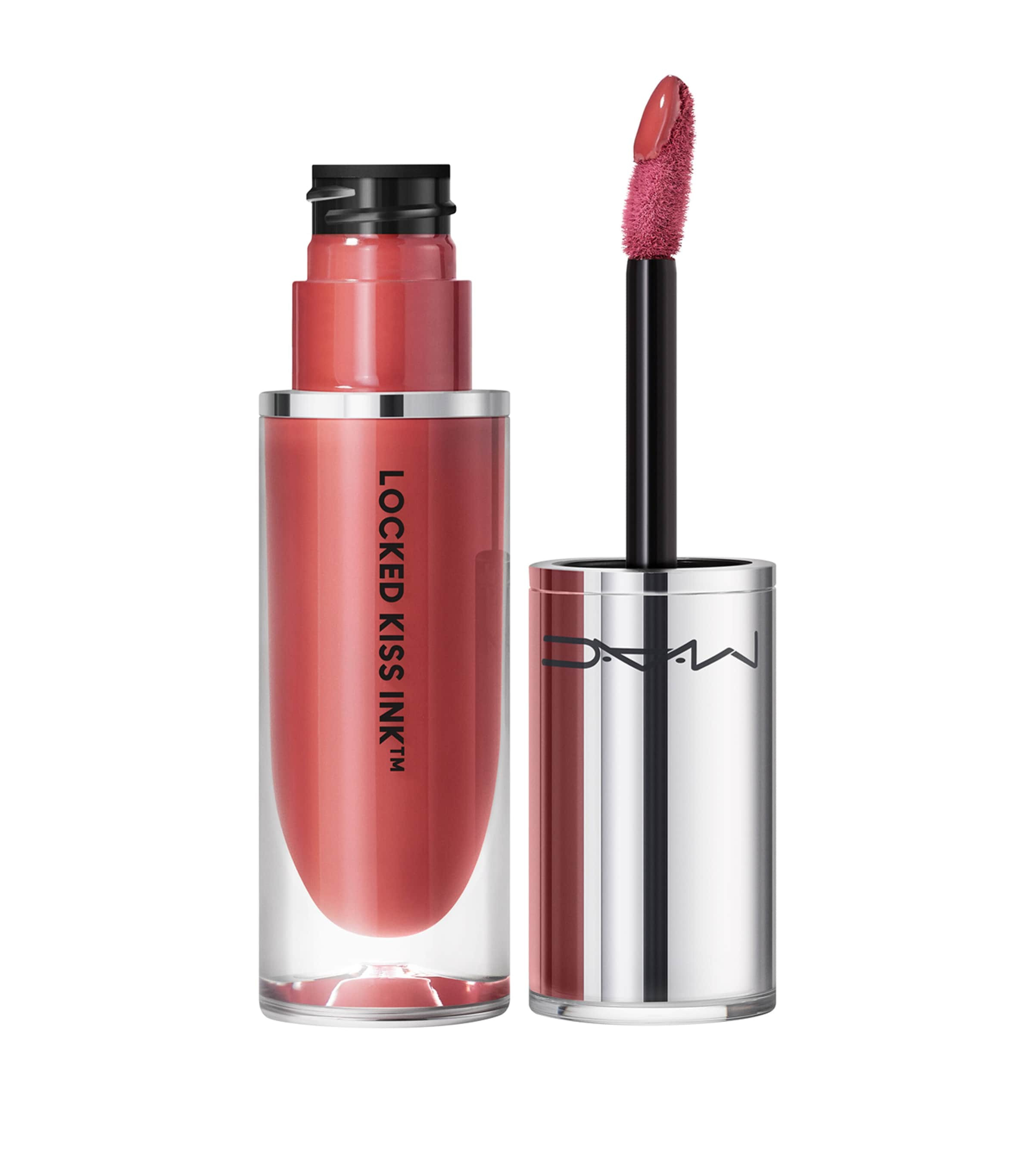 Shop Mac Locked Kiss Ink 24hr Lipcolour In Blushing