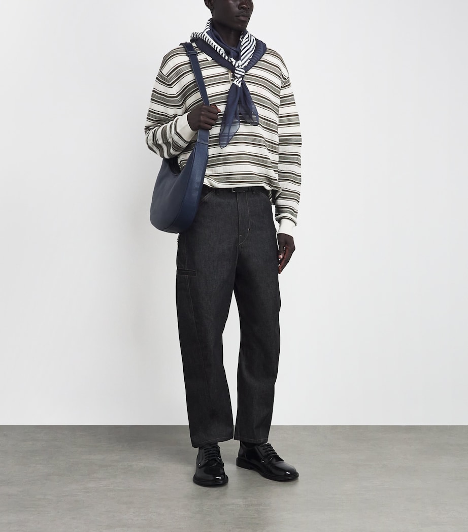 Cotton-Silk Monogram Foulard 134 Image 2