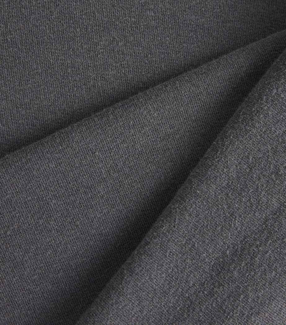Our Legacy Mens Cotton-Linen-Blend Slack Sweatshirt Washed Blk Rgu Lopbk Image 6