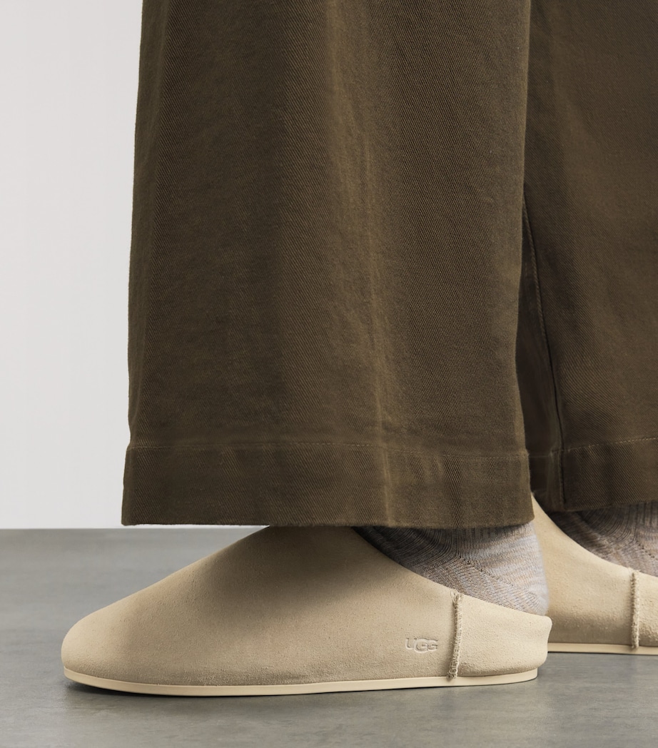 Suede Elea Slippers PALE BUTTERCUP Image 2