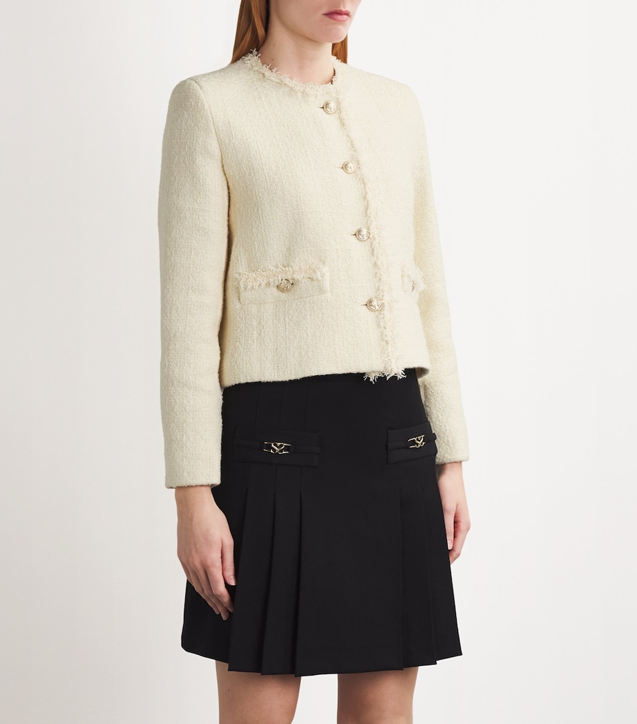 Virgin Wool Jacket ECRU Image 3