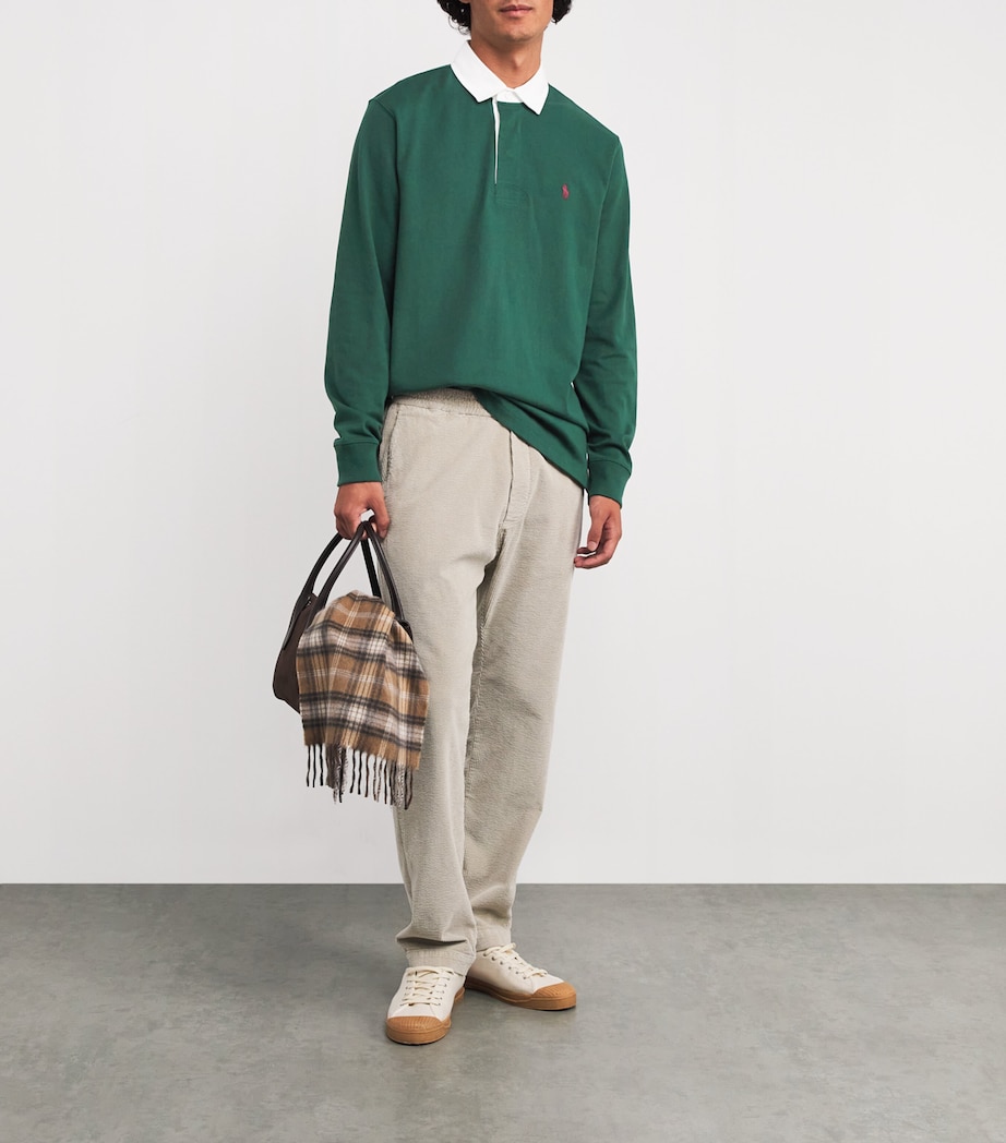 Cotton The Iconic Rugby Shirt GREEN Image 2