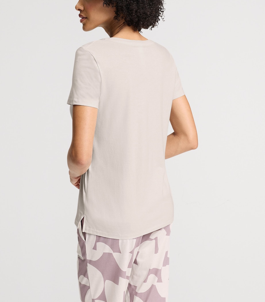 Hanro Womens Sleep & Lounge T-Shirt Moonlight Image 5
