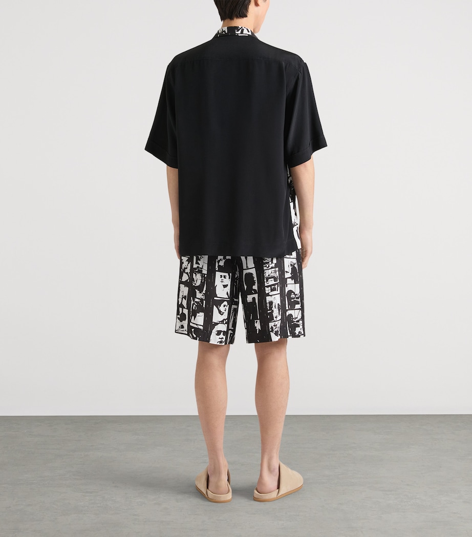 Givenchy Mens Printed Bermuda Shorts Image 3