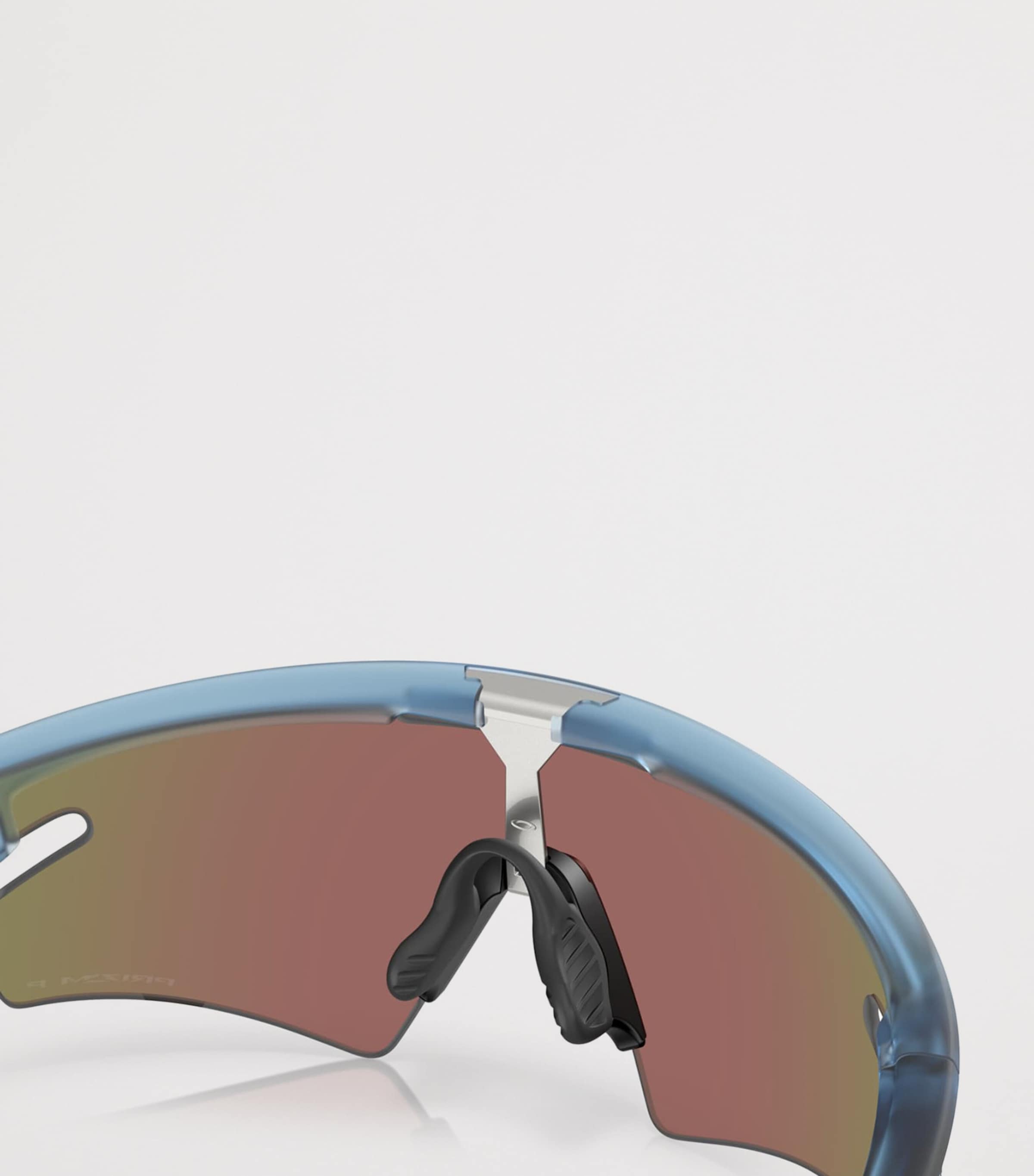 Oakley Sphaera Slash Rectangle Sunglasses Blue Image 7