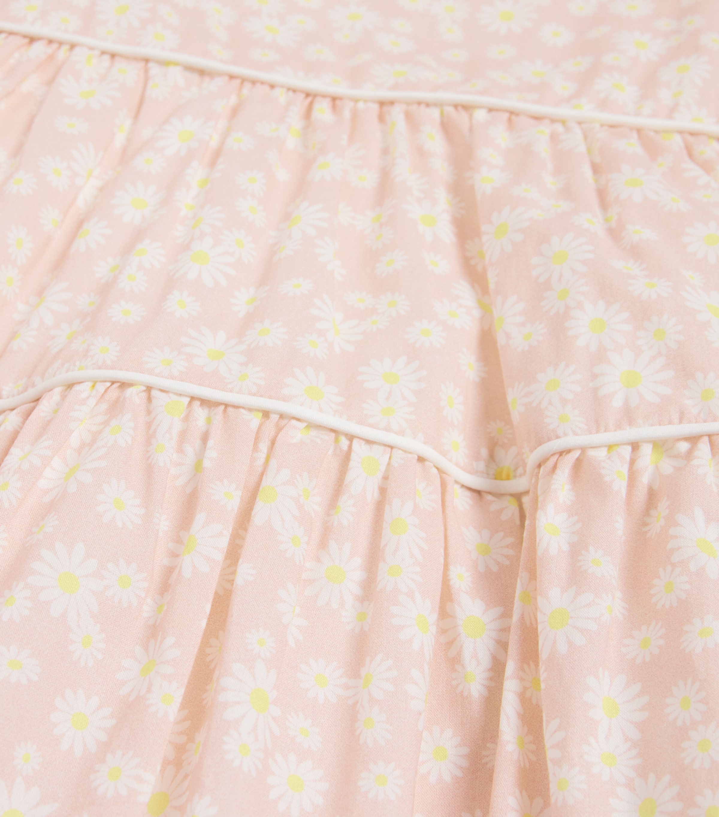 Floral Tiered Dress (2-12 Years) 320 PINK Image 3