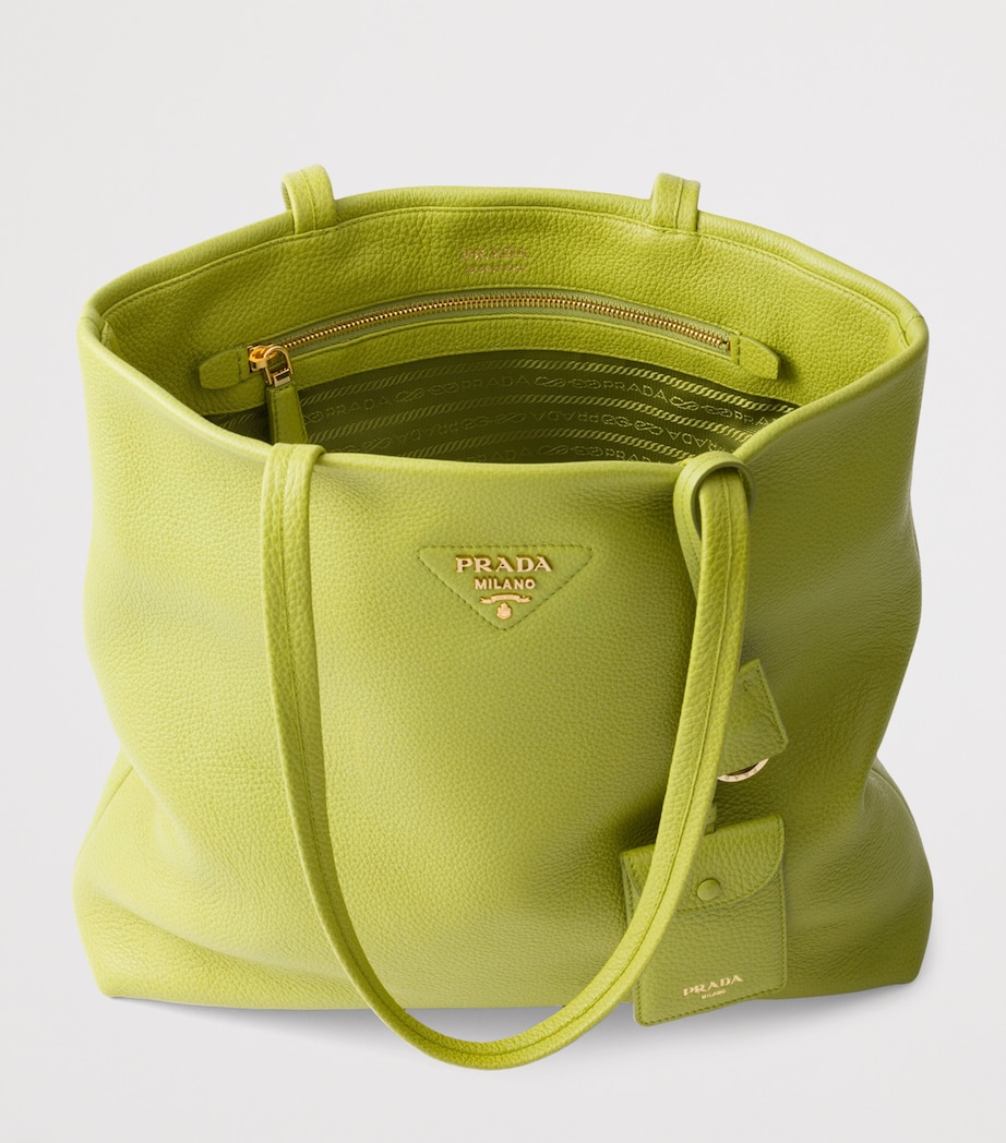 Large Leather Tote Bag F0394 Image 5