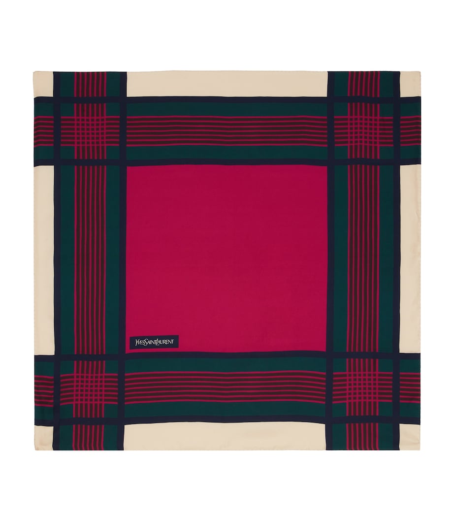 Silk Twill Square Scarf 5688 Image 1