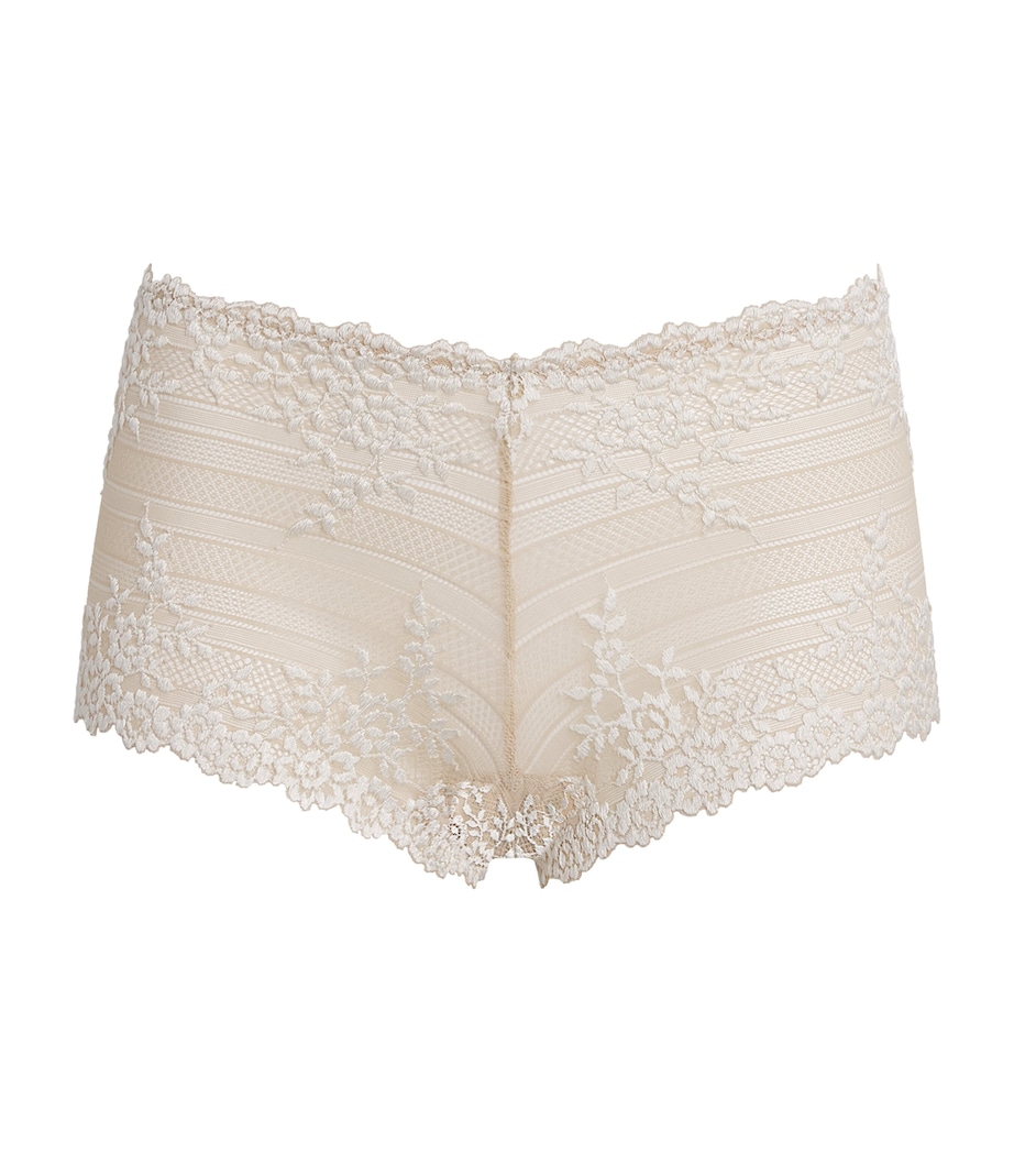 Wacoal Womens Embrace Lace Boy Shorts Image 1