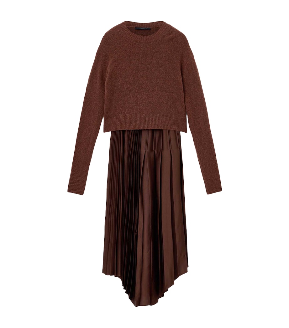 2-in-1 Jax Midi Dress CHESTNUT BROWN Image 1