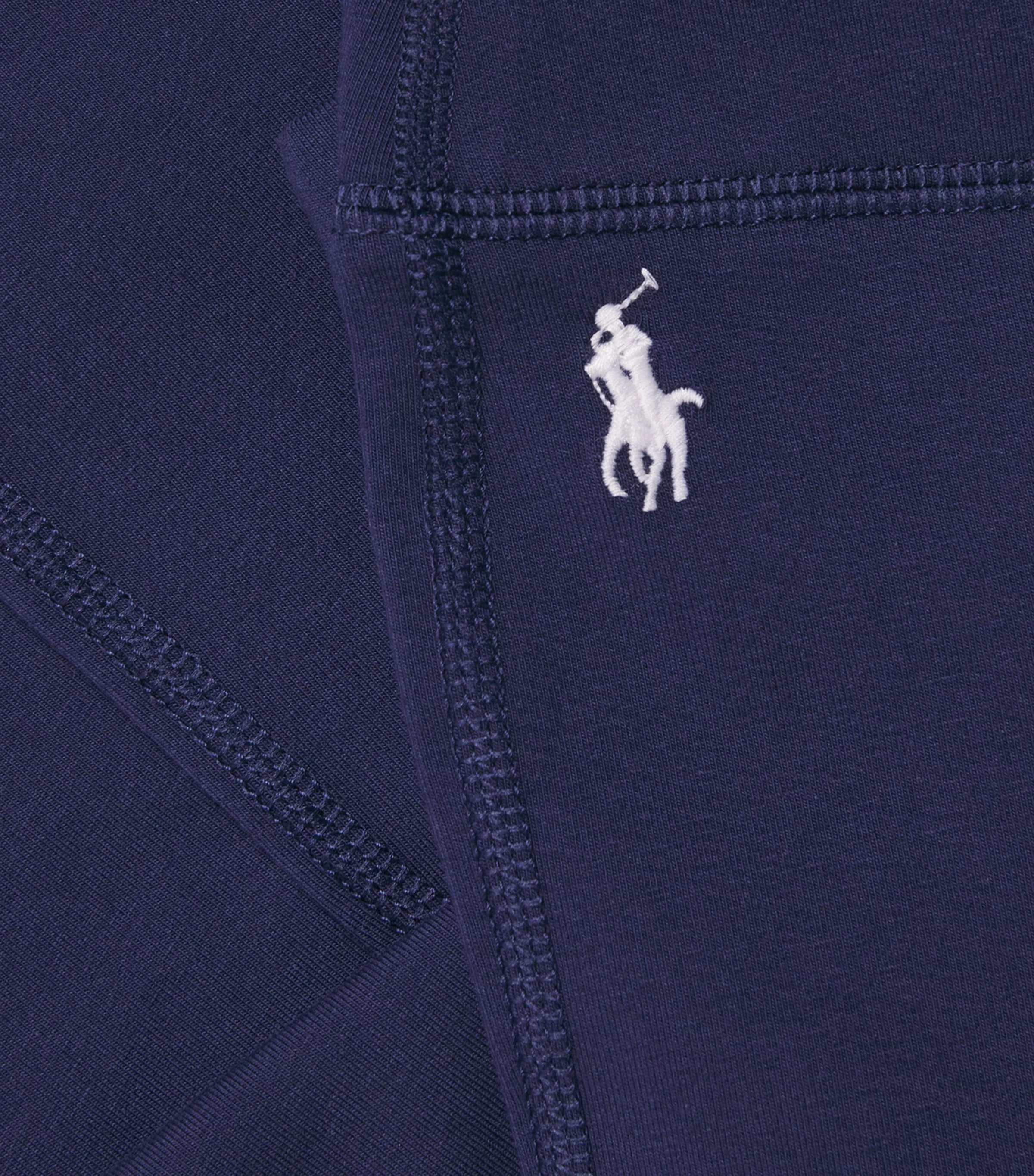 Stretch-Cotton Polo Pony Leggings (2-6 Years) NAVY Image 3