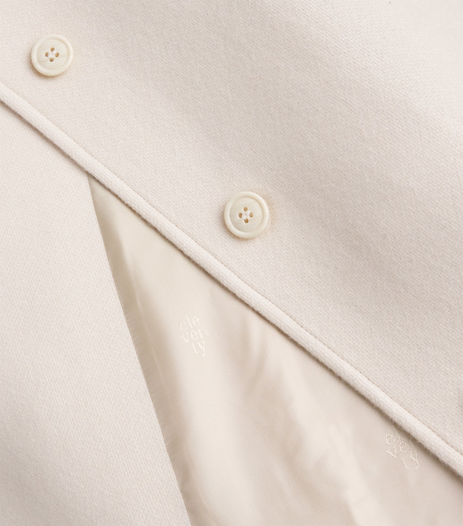 Cashmere Stand-Collar Jacket AVORIO Image 5