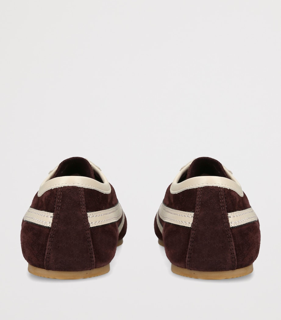 DRIES VAN NOTEN Suede Dustin Sneakers Purple Image 4