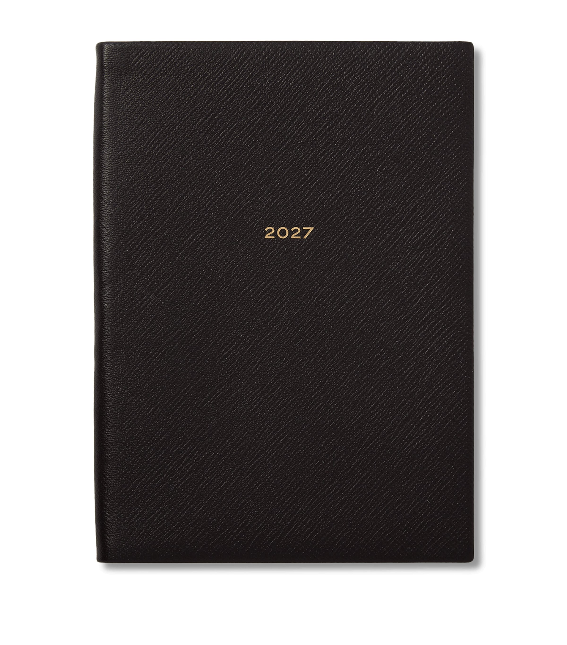 Smythson Leather Soho Weekly Diary 2027 Black Image 1