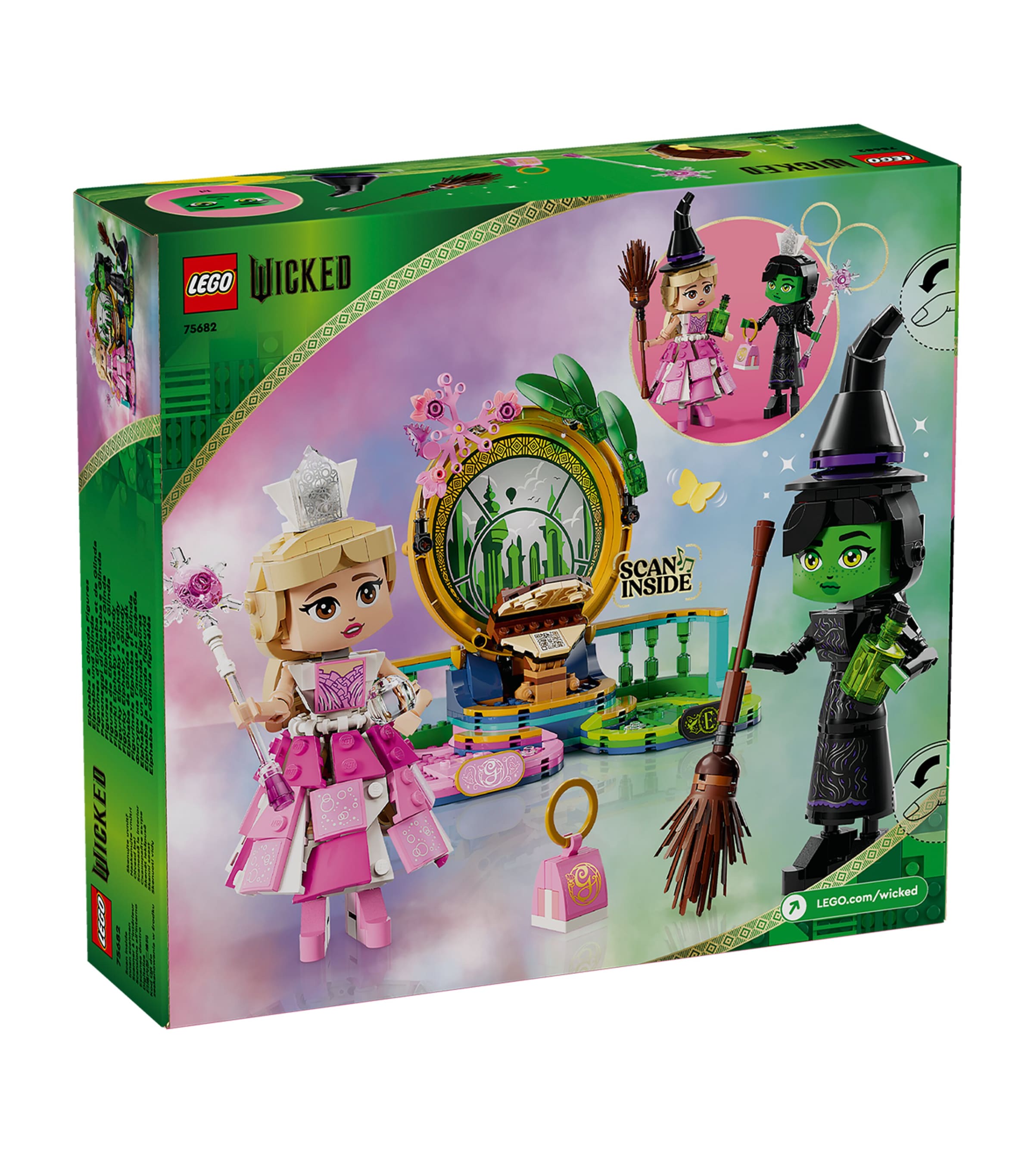 Lego x Wicked Elphaba & Glinda Figures 75682 | Toys | Building & Construction Toys | Designers | Lego
