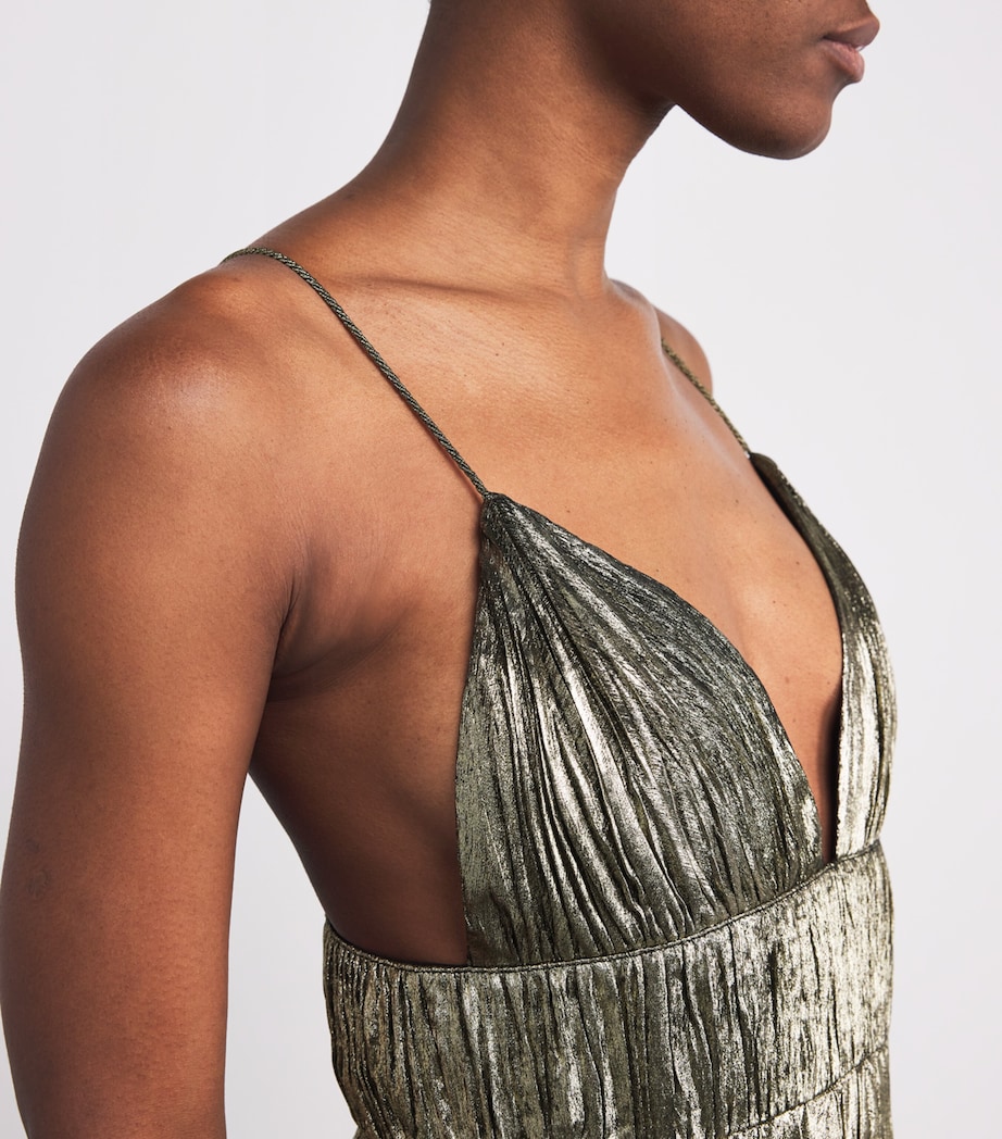Pleated Persephone Maxi Dress LUMEN Image 7