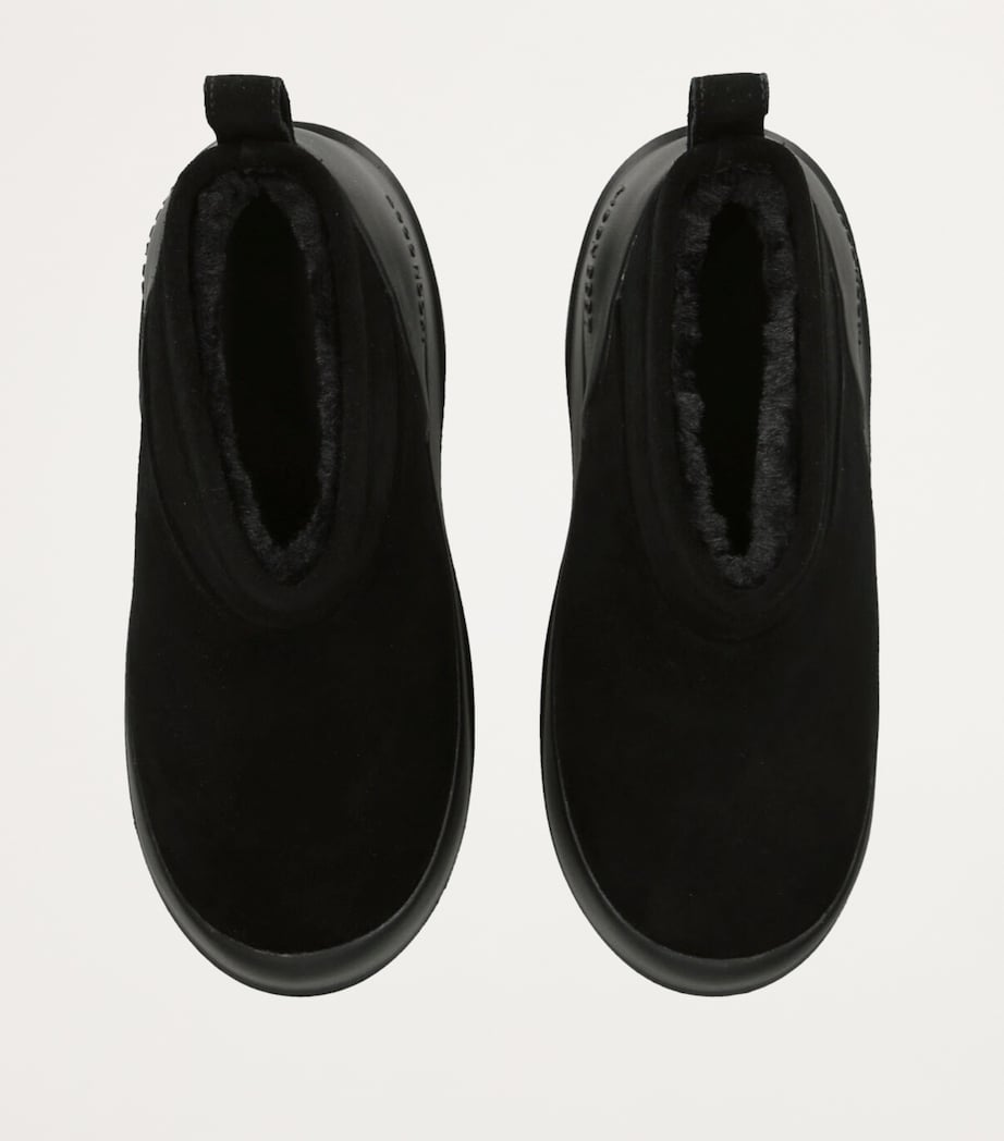 Suede Luna Low Boots BLACK Image 4