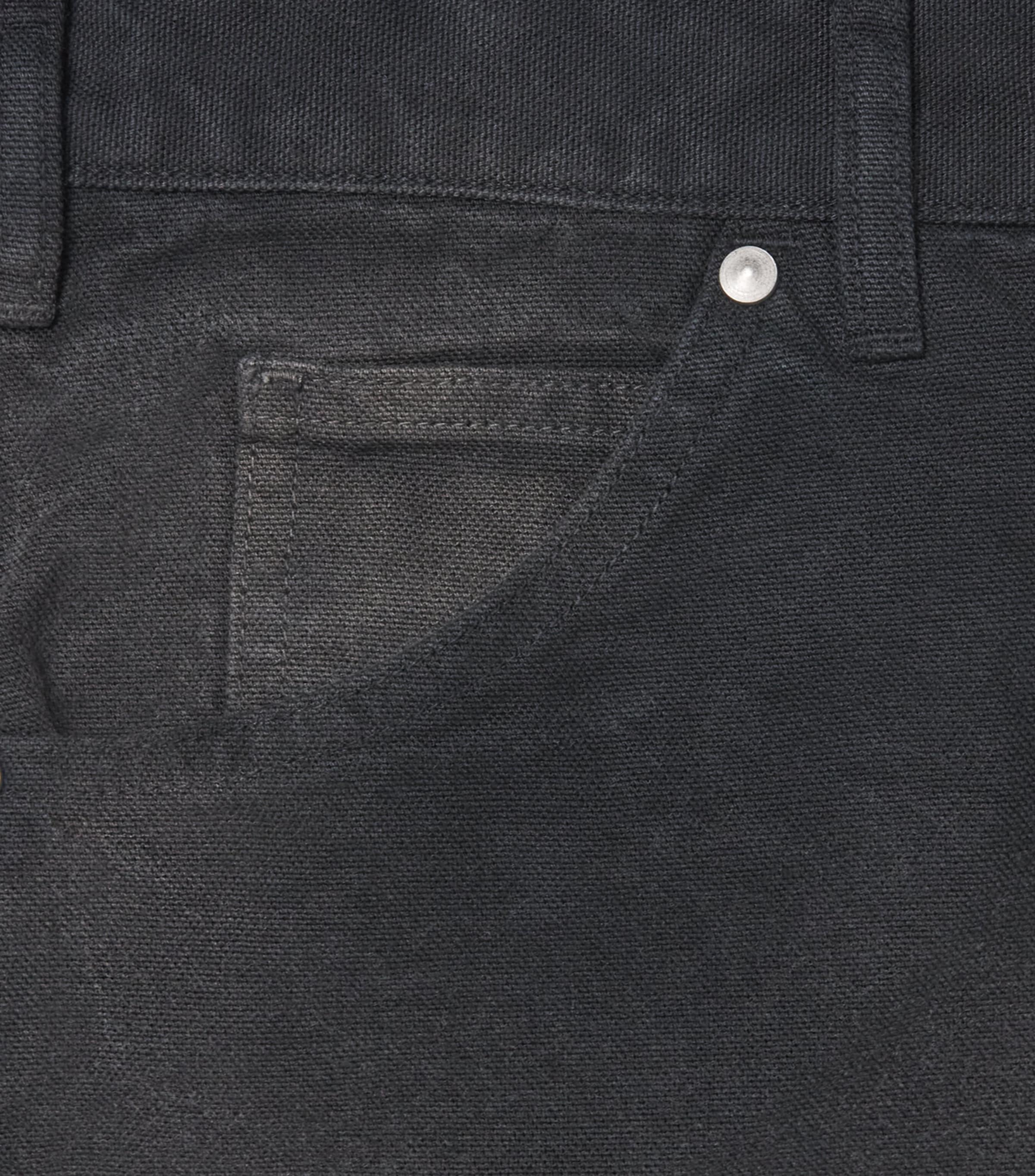 Organic Cotton Painter Straight Jeans FADED BLACK Image 5