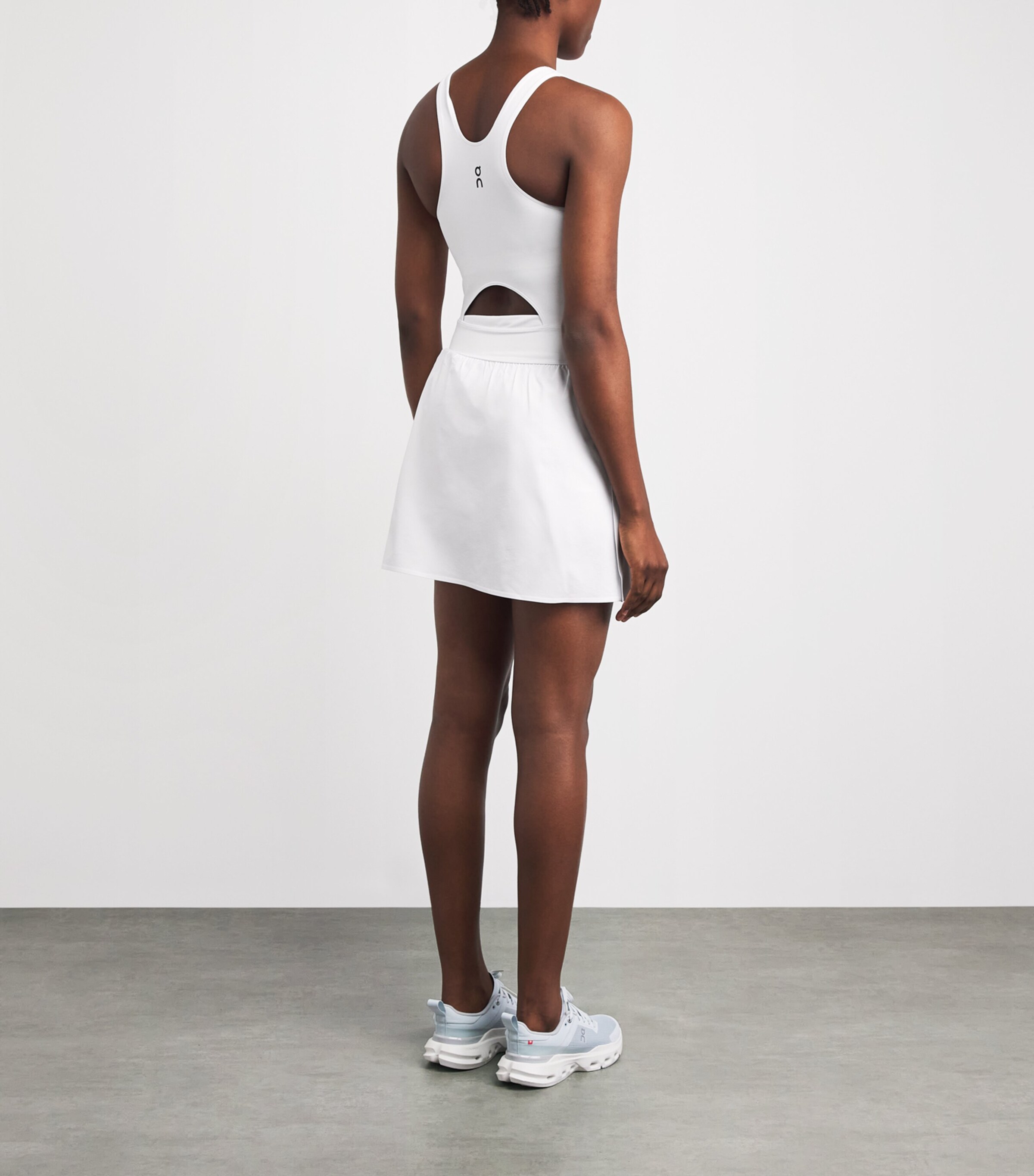 On Womens Court Mini Dress White Image 4