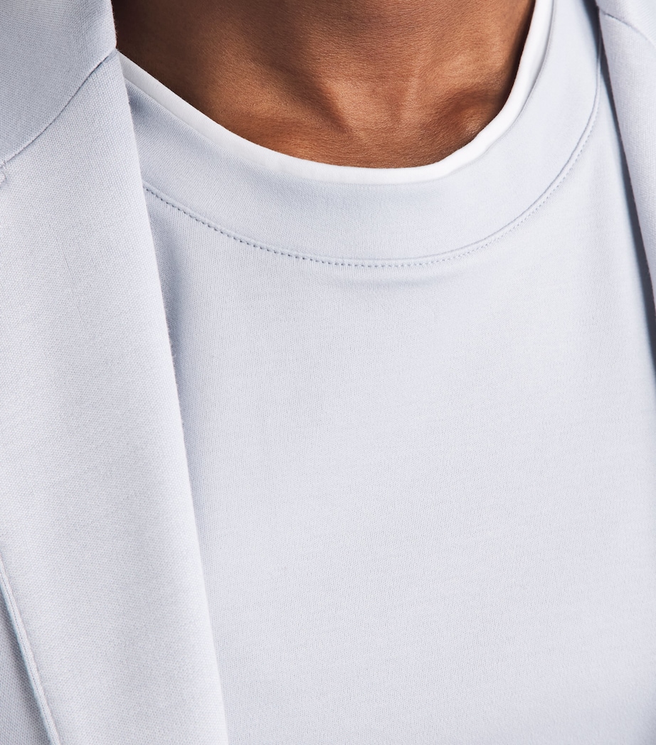 Eleventy Womens Cotton T-Shirt Nuvola, Bianco Image 3
