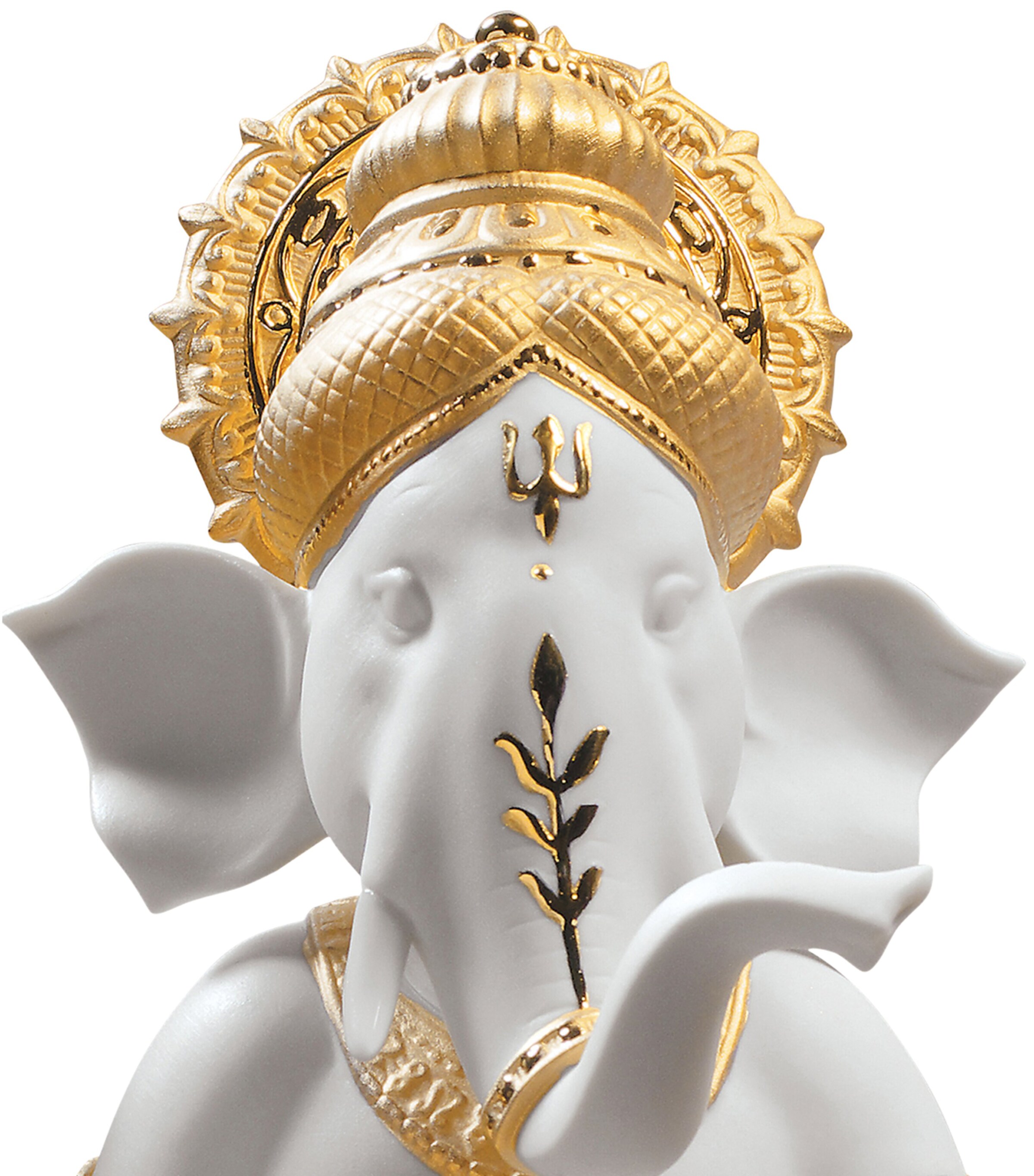 Lladró Veena Ganesha Figurine Image 3