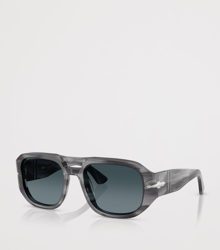 Persol Acetate Vincent Pilot Sunglasses Image 2