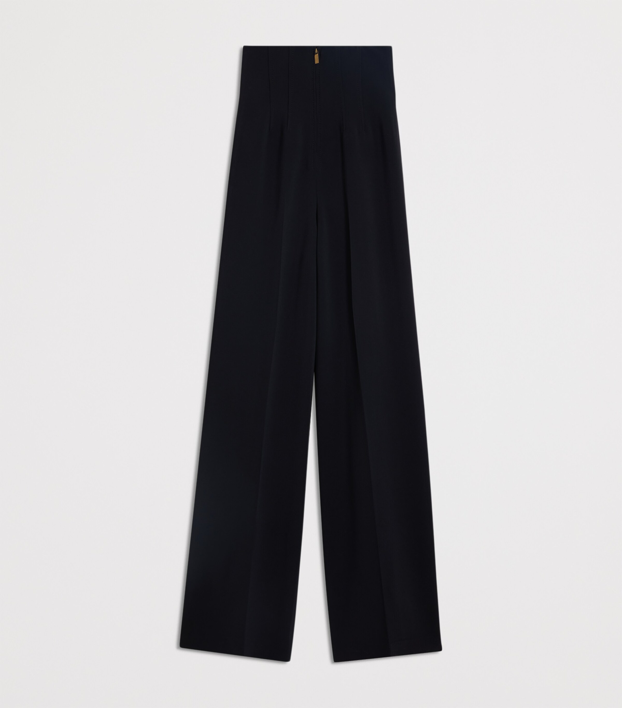 Silk-Wool Corset Trousers 999BLACK Image 3