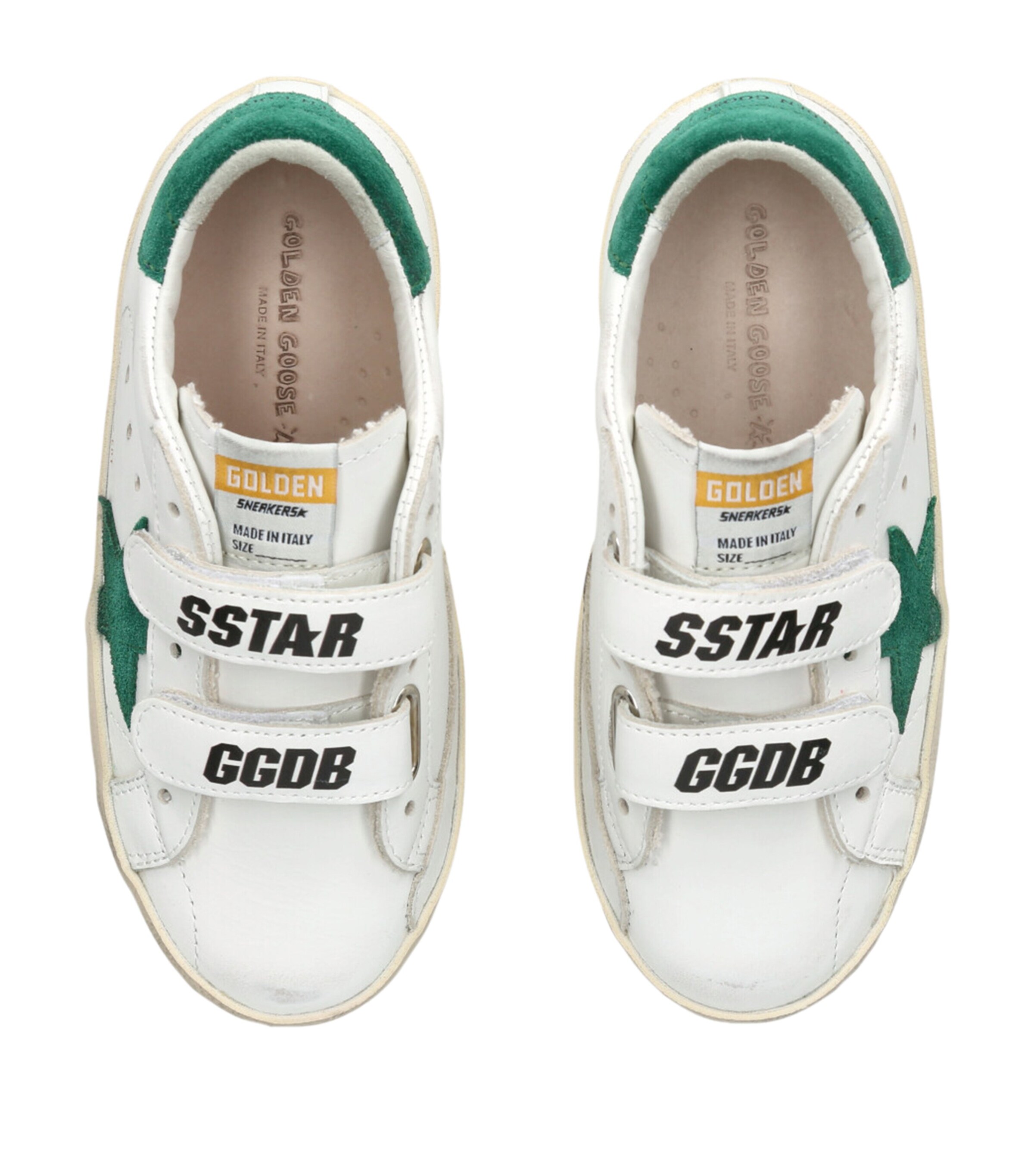 Old School Velcro Sneakers GREEN OTH Image 4