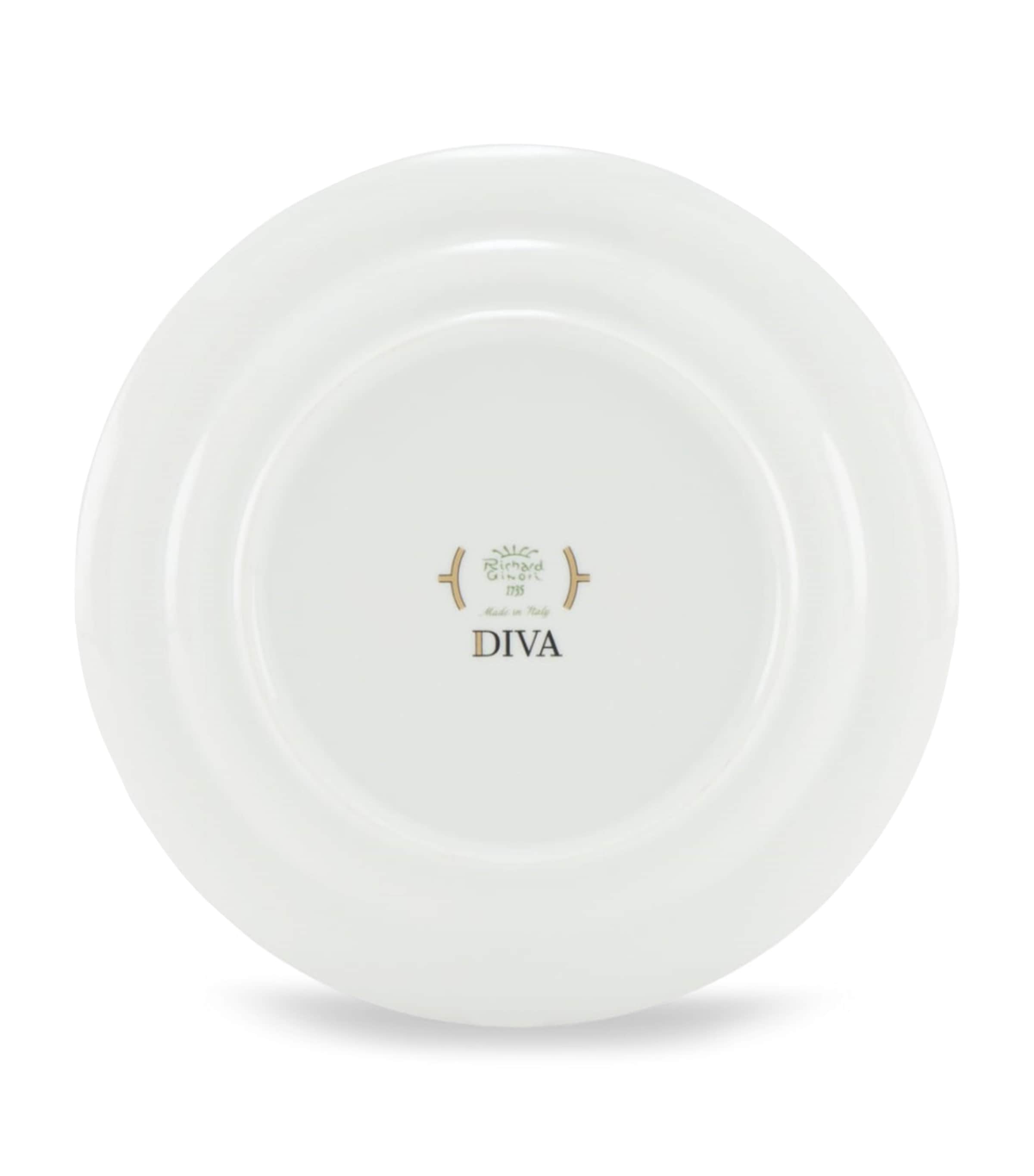 Ginori 1735 Porcelain Colonna Diva Verde Side Plate (24cm) — photo 3