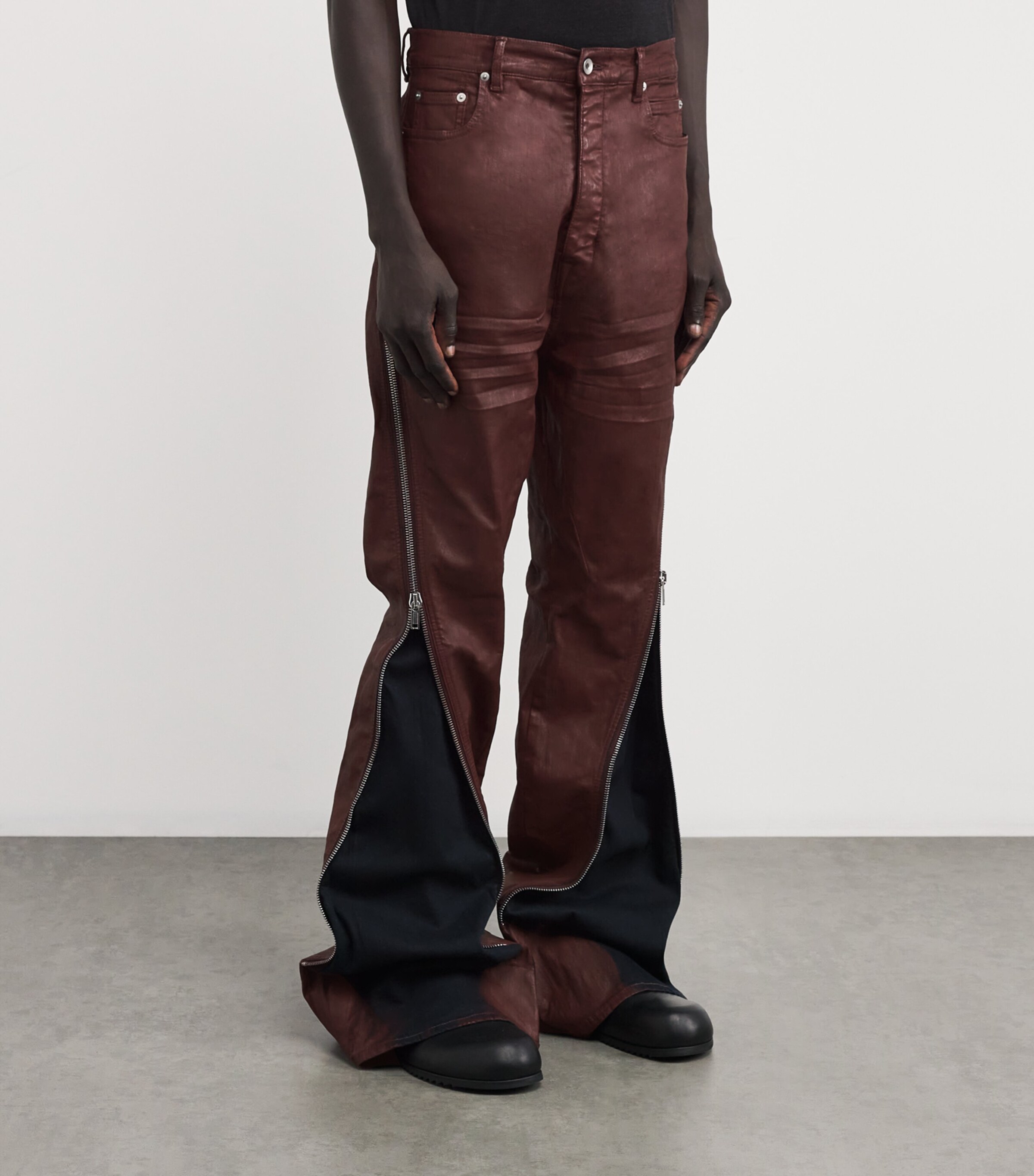 Rick Owens Red Waxed Bolan Banana Jeans | Harrods US