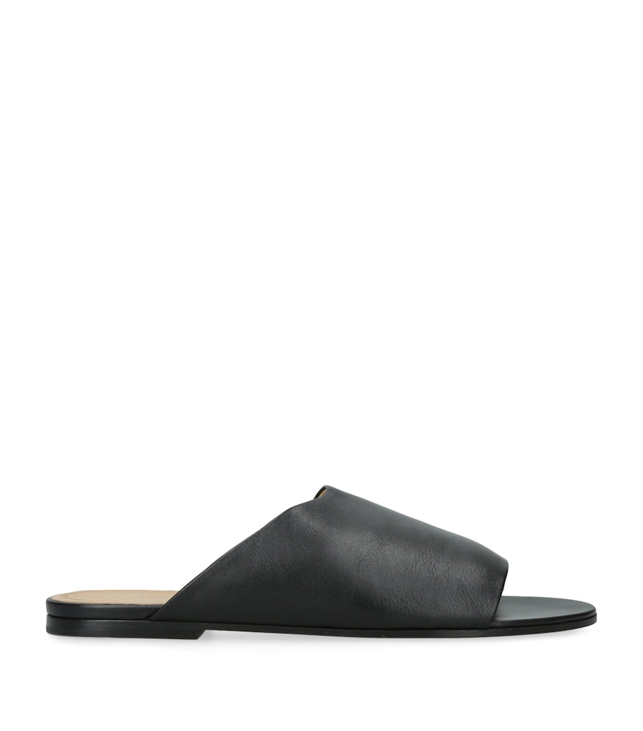 Signum Leather Slipper BLACK Image 1