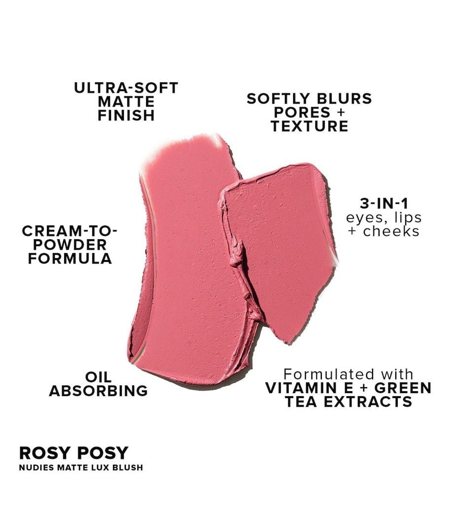 NUDESTIX Nudies Matte Luxe Blush Rosy Posy Image 4
