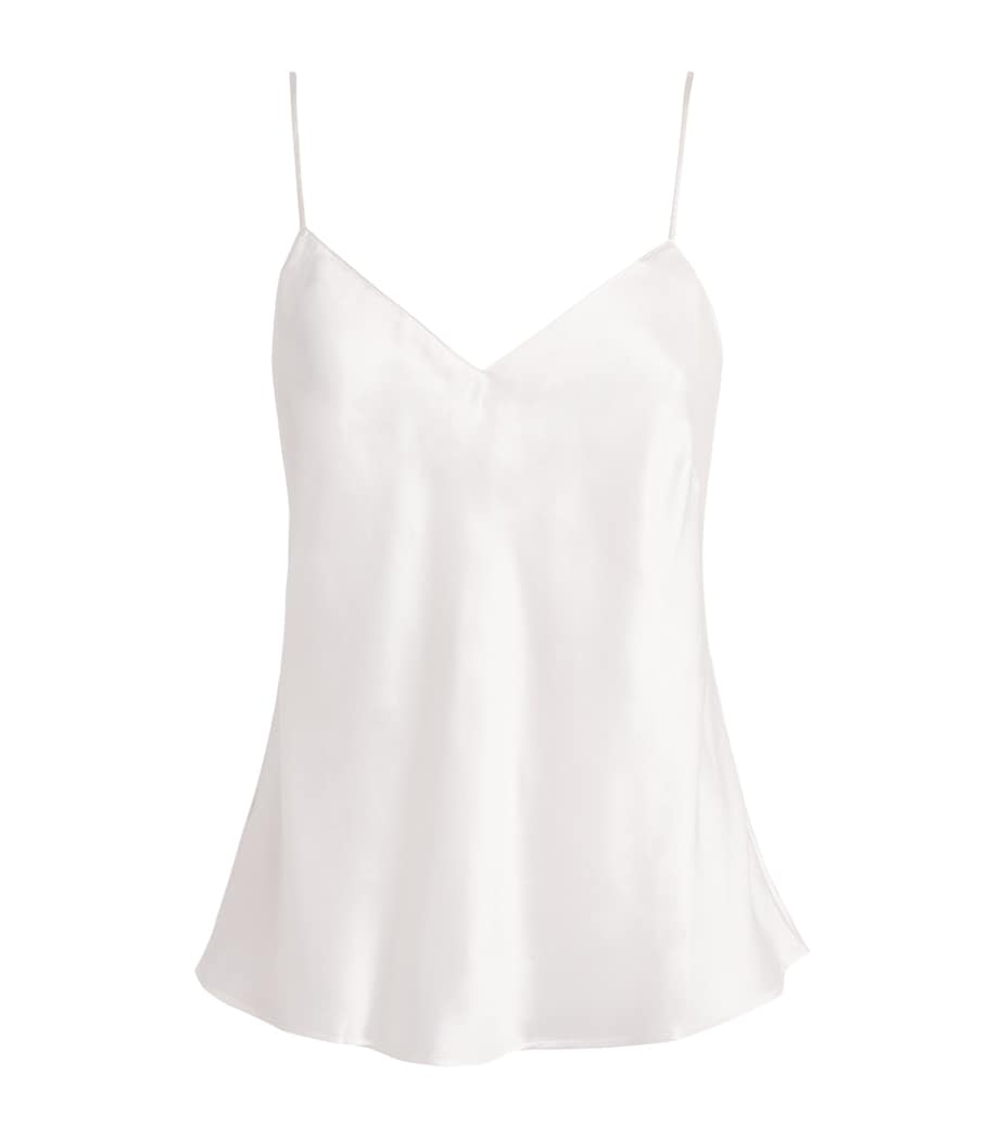 Simone Perele Womens Silk Love Me Camisole Naturel Image 1