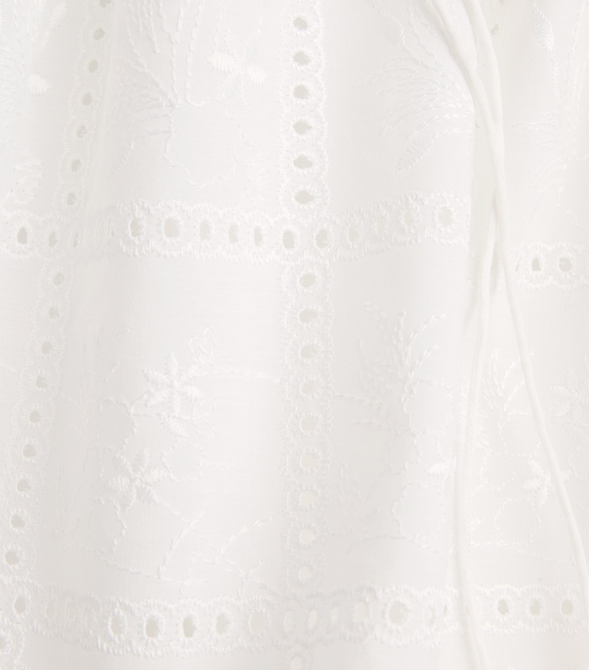 Faithfull The Brand Womens Broderie Anglaise Serafina Mini Dress Hndkrchf Brdrie Whte Image 6