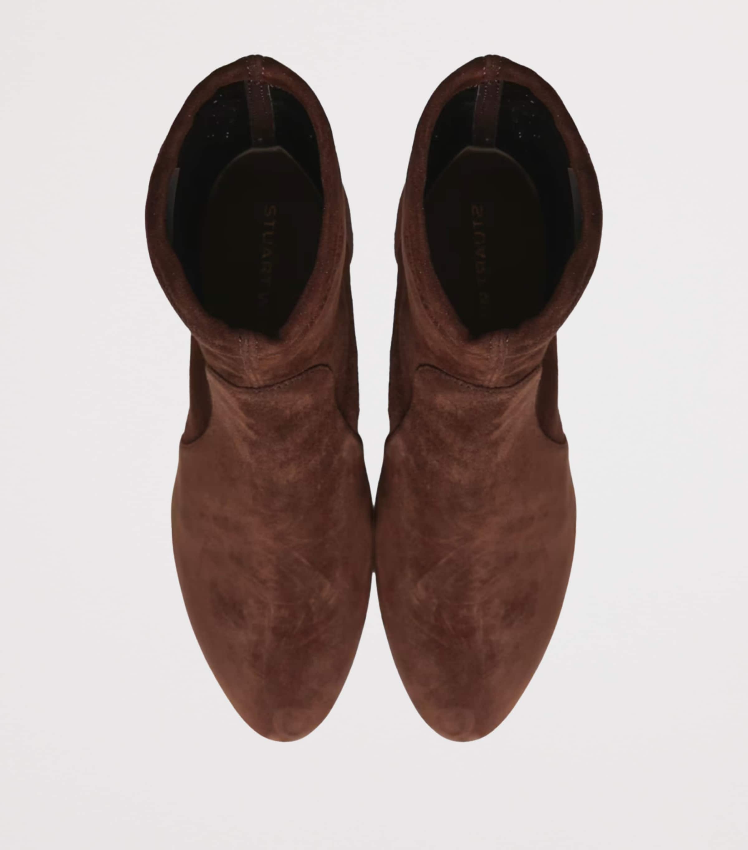Suede Yuliana Ankle Boots 60 TAN Image 4