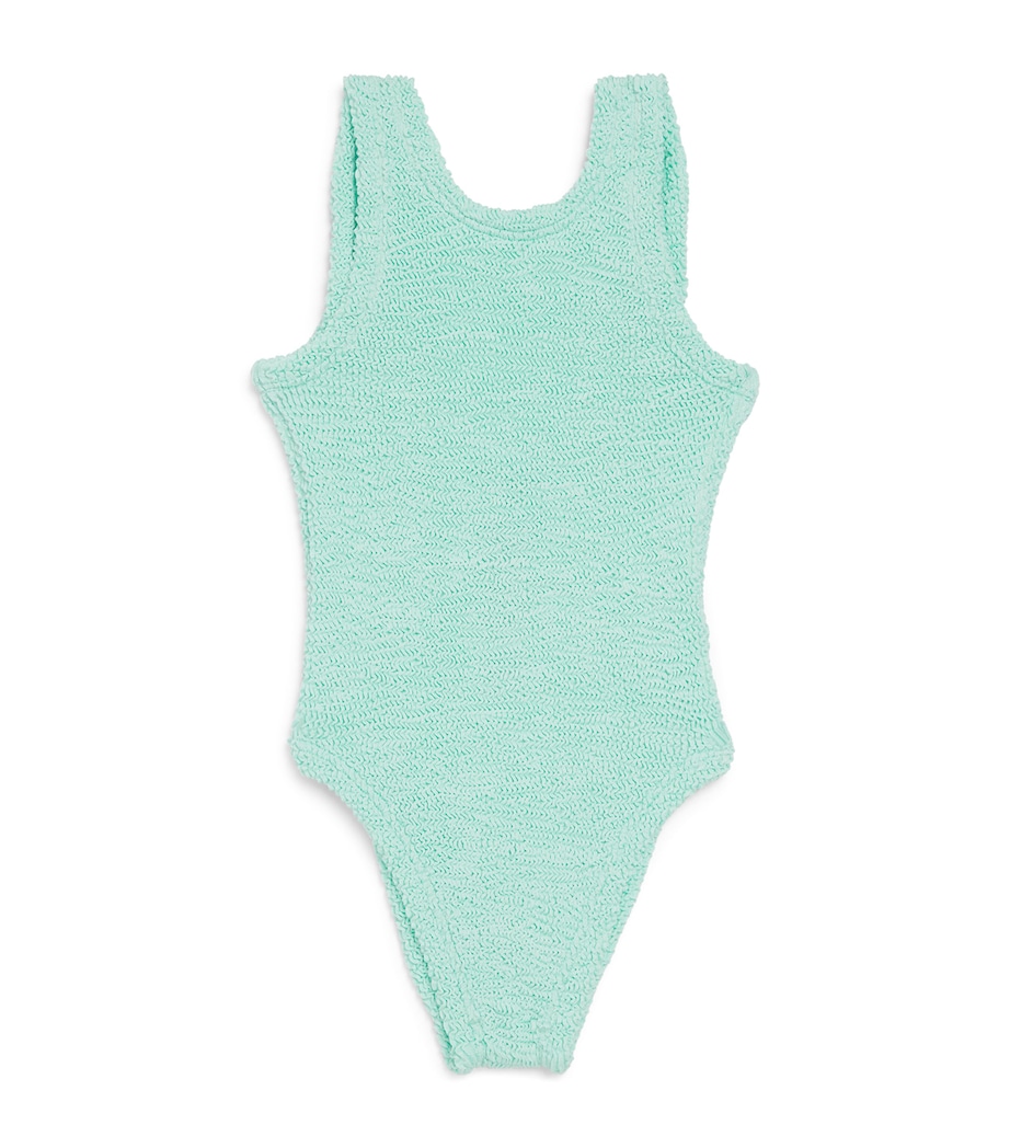 Classic Swimsuit (3-6 Years) METALLIC MINT Image 1