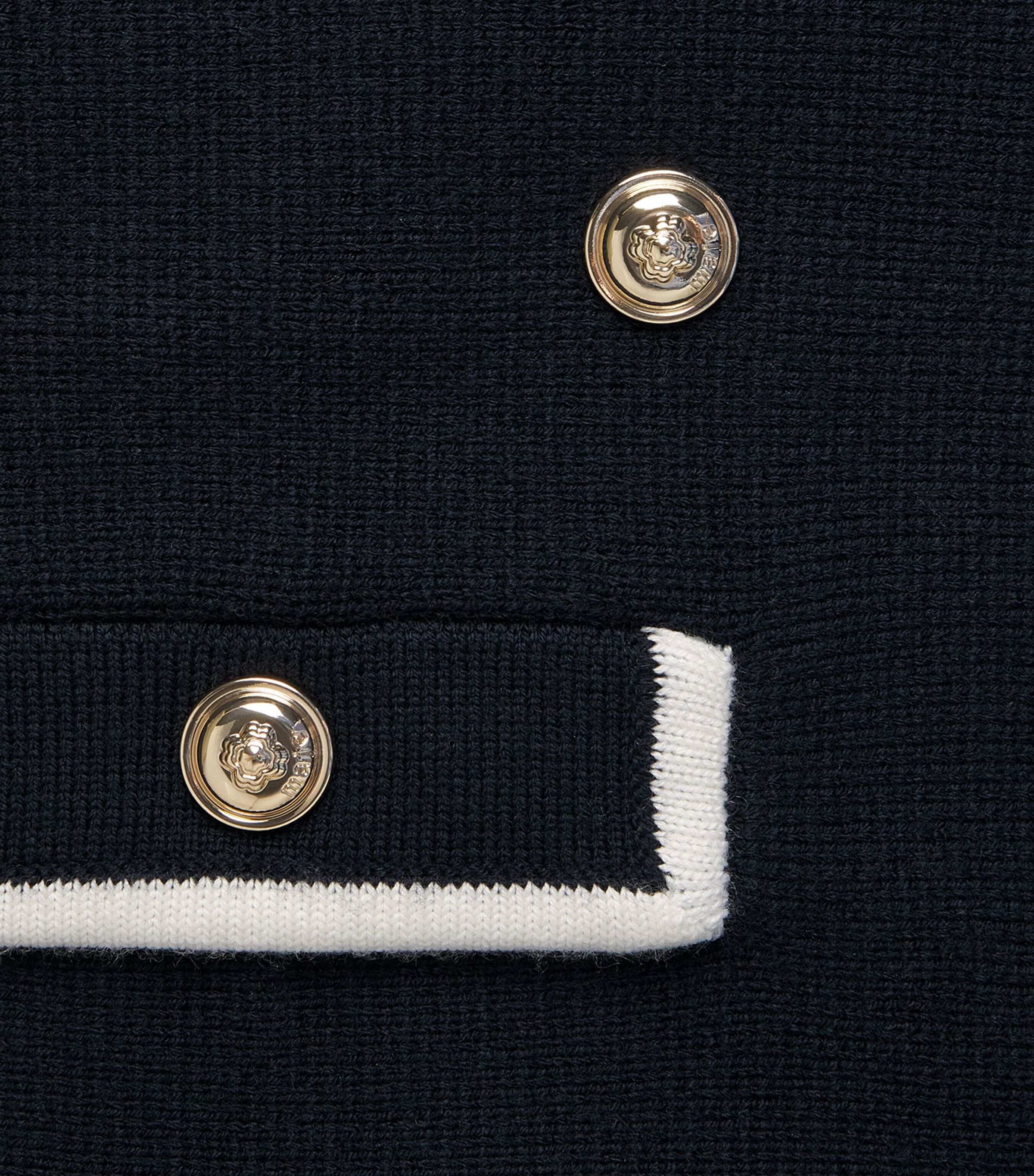 Knitted Cardigan NAVY Image 5