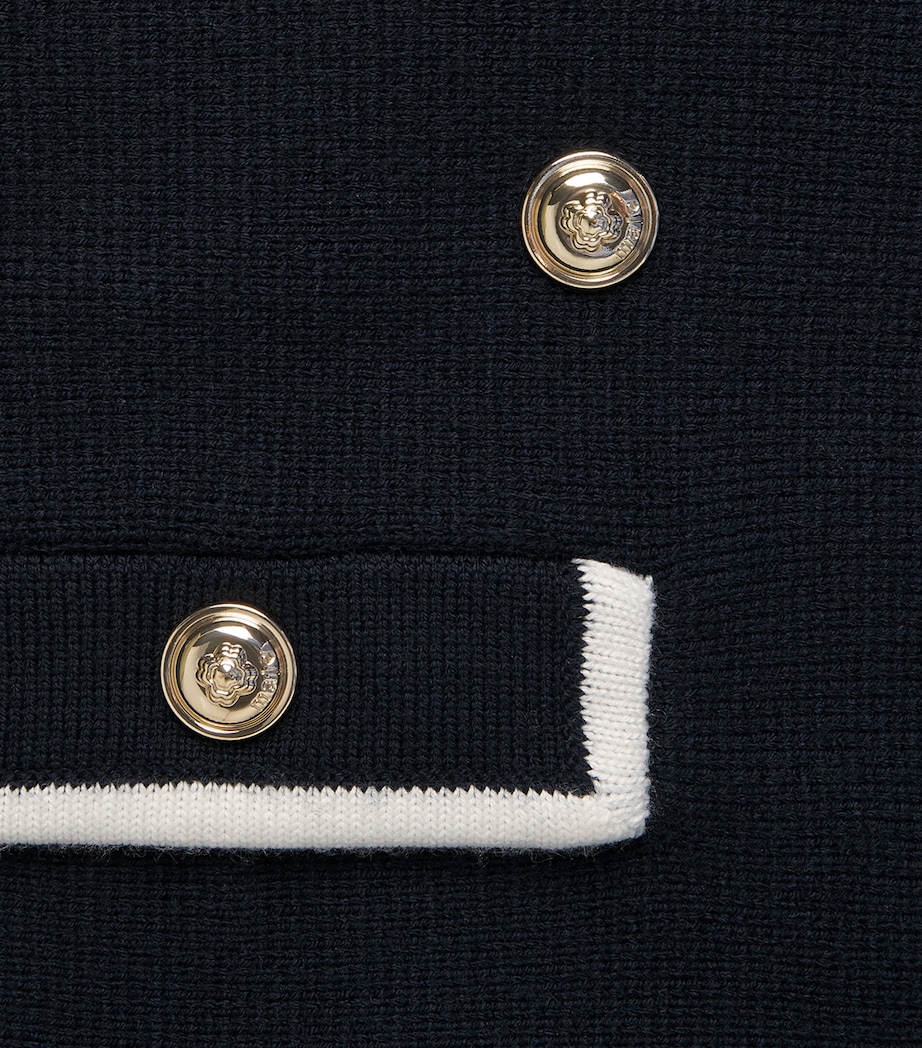 Knitted Cardigan NAVY Image 5