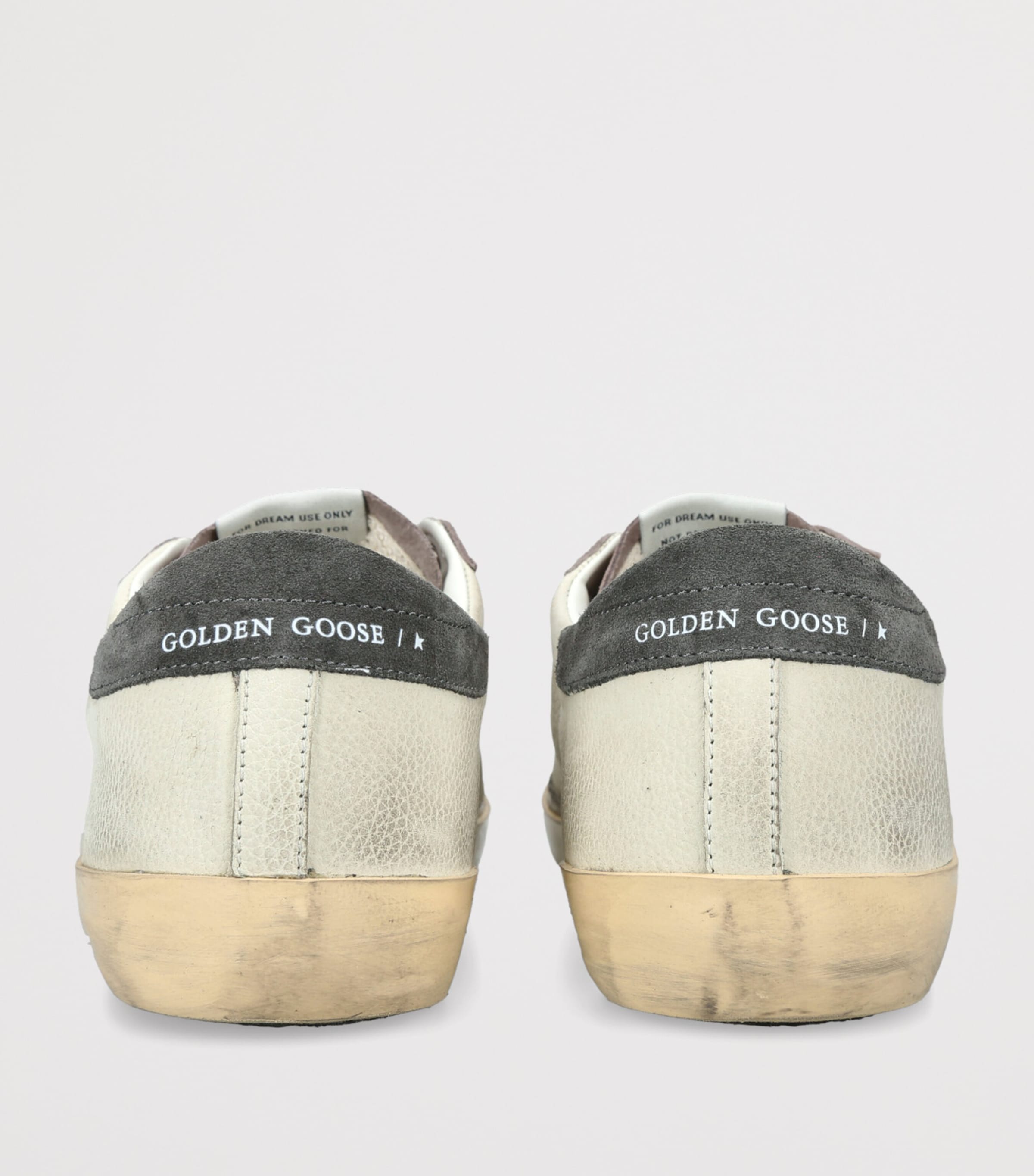 Golden Goose Leather Super-Star Sneakers Bone/comb Image 2