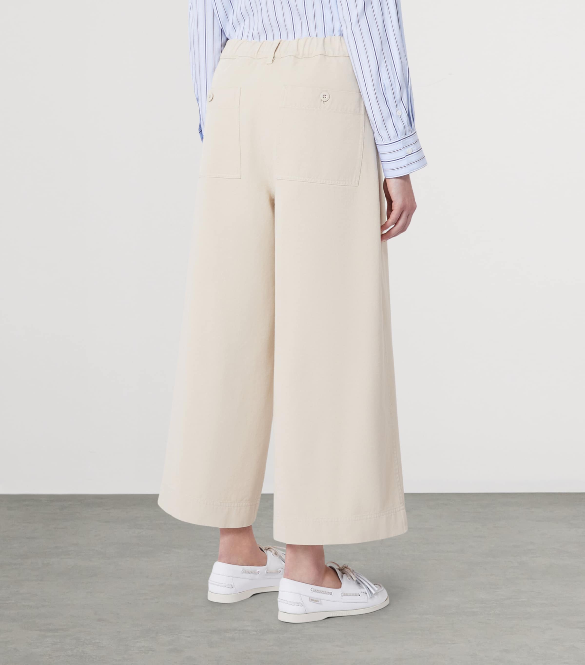 Cotton Drill Trousers SAND Image 4