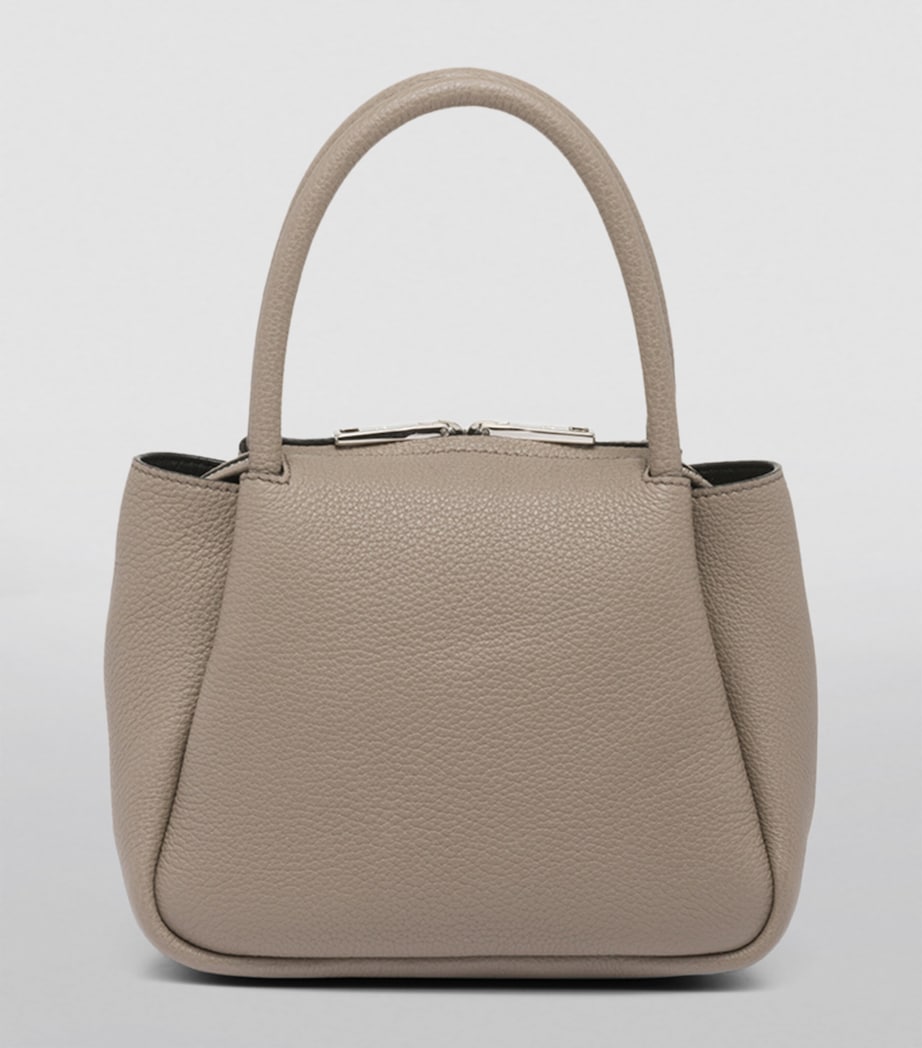Mini Leather Top-Handle Bag F0572 Image 4