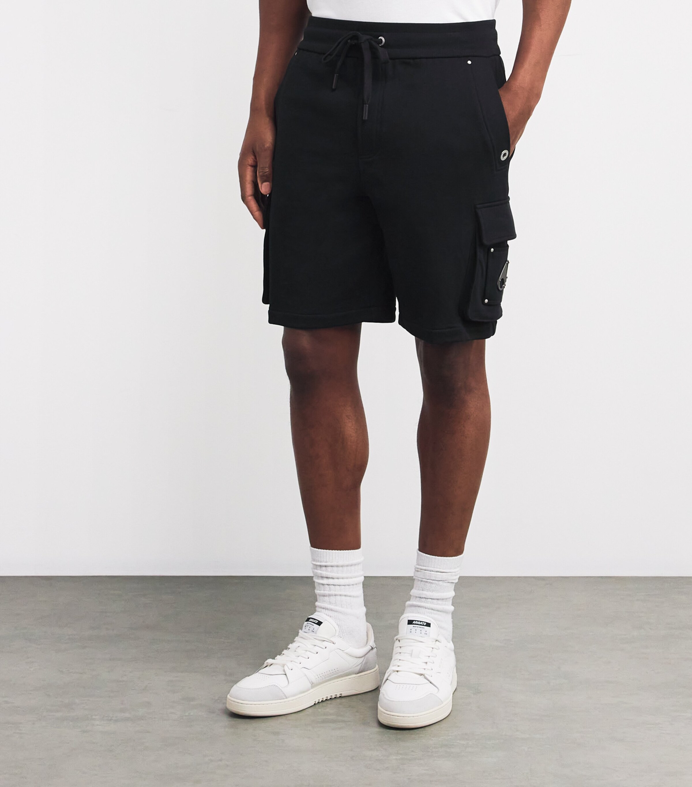 Cotton Hartsfield Cargo Shorts BLACK - 292 Image 3
